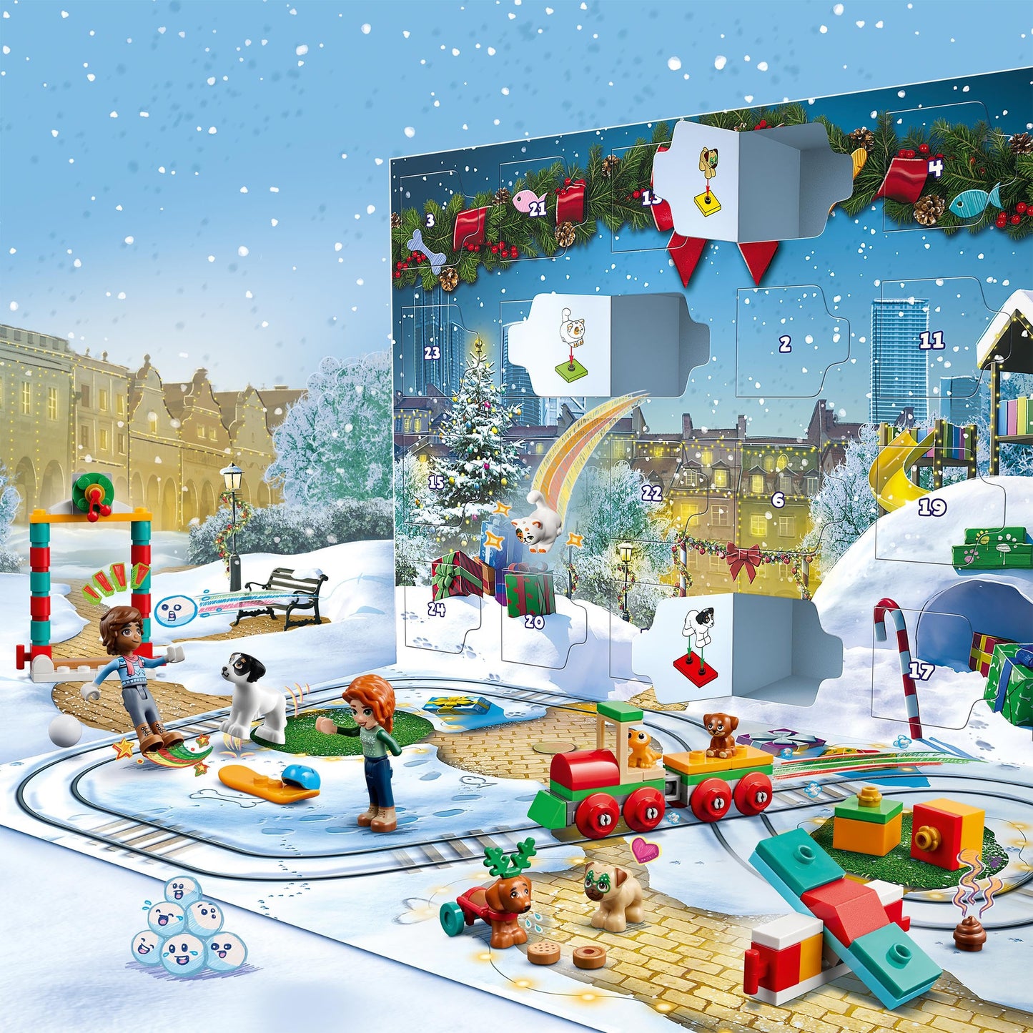 LEGO Friends Advent Calendar 2023 (41758) – 231 Pieces | Holiday Countdown for Kids