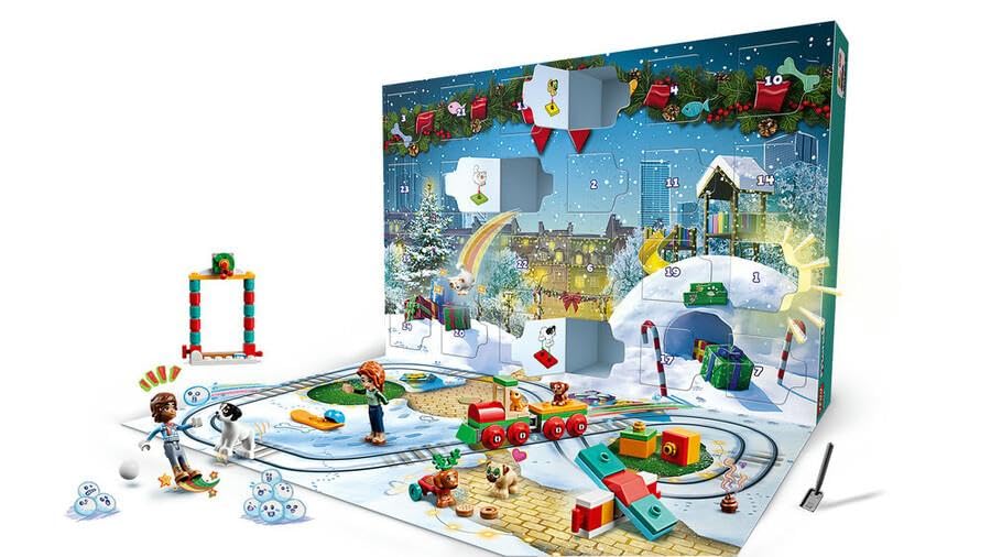 LEGO Friends Advent Calendar 2023 (41758) – 231 Pieces | Holiday Countdown for Kids