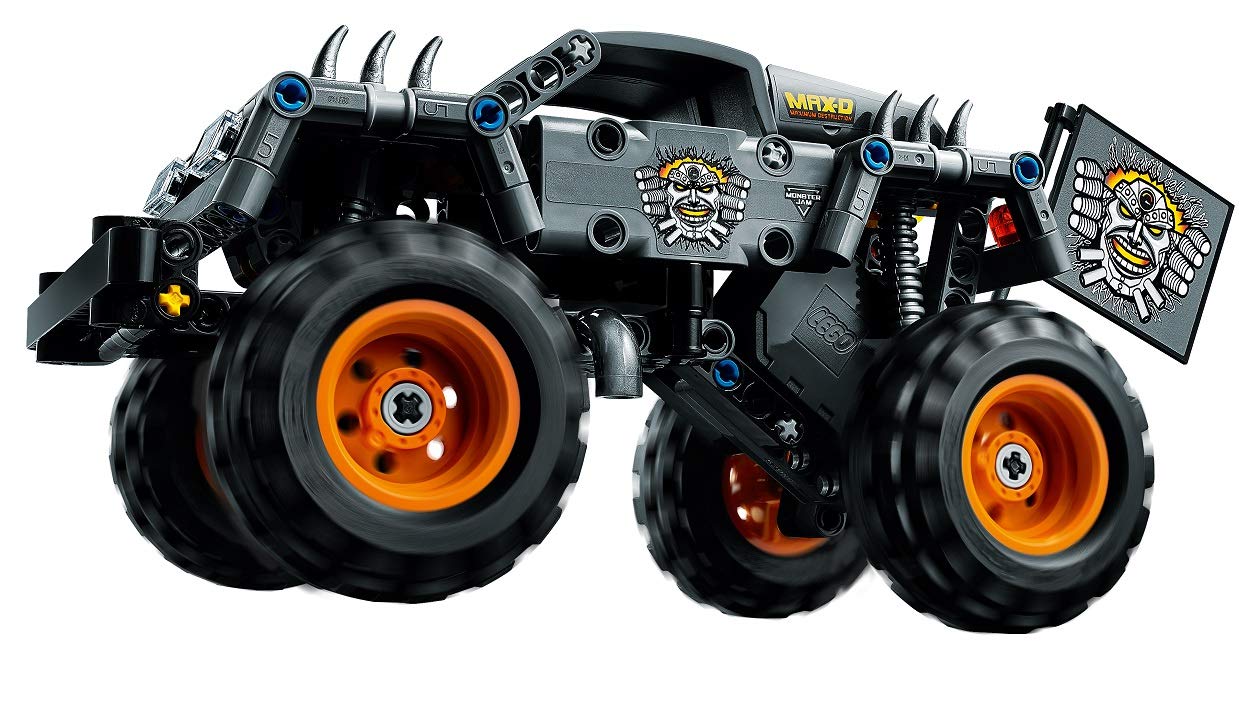 LEGO Technic Monster Jam MAX-D 42119 – 2-in-1 Truck & Quad Bike Building Set
