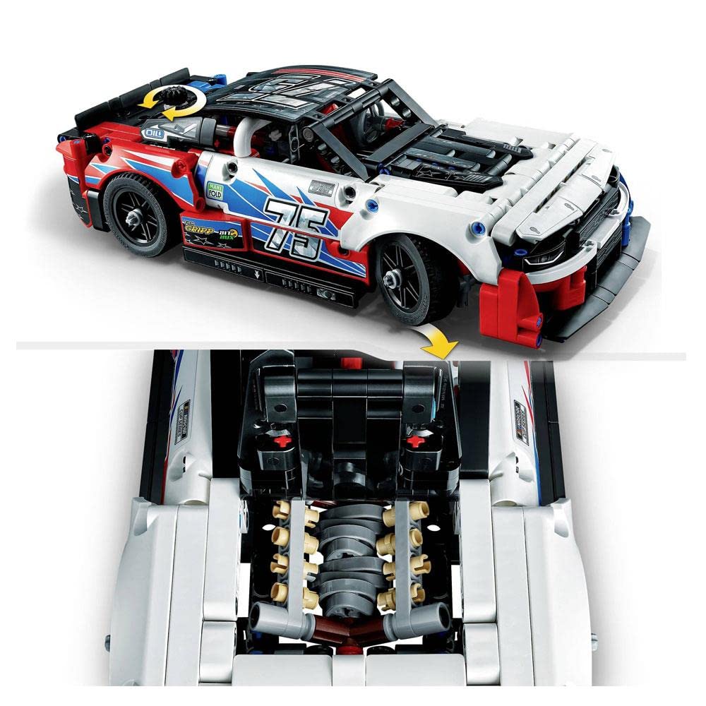 LEGO Technic NASCAR Camaro ZL1 (42153) | Buildable Racing Car Model Kit