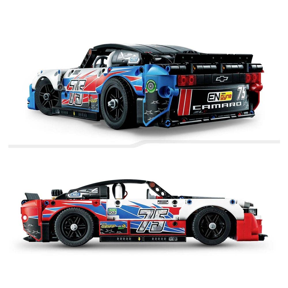 LEGO Technic NASCAR Camaro ZL1 (42153) | Buildable Racing Car Model Kit