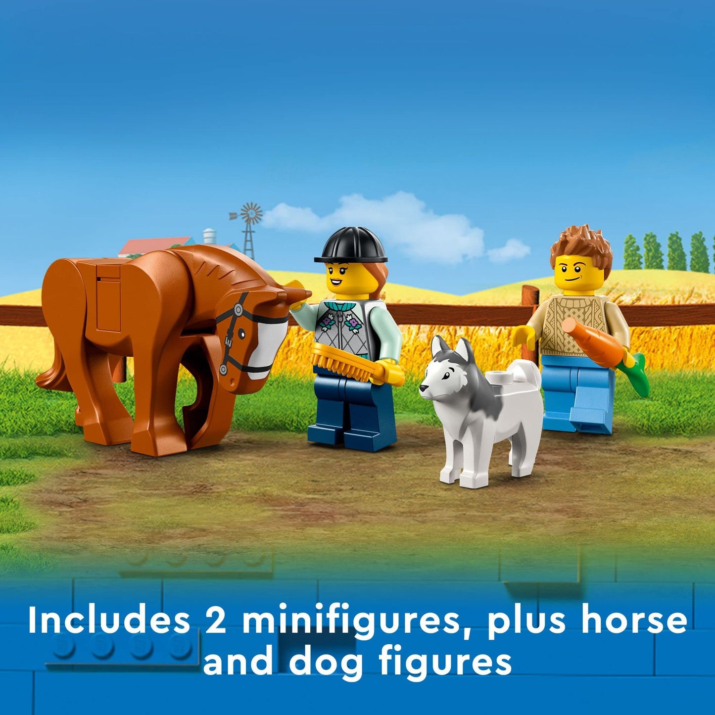 LEGO City Great Vehicles Horse Transporter 60327 – SUV & Trailer