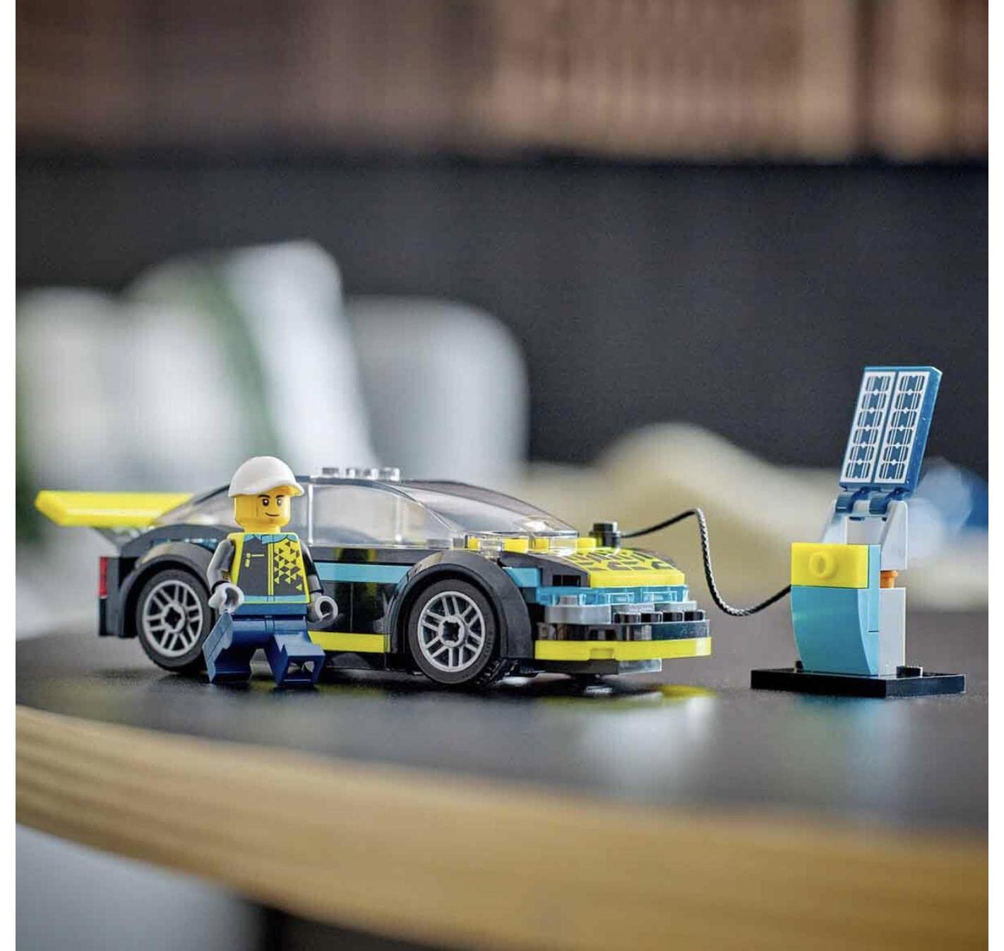 LEGO City Electric Sports Car 60383 – Build & Race Toy for Kids Aged 5+