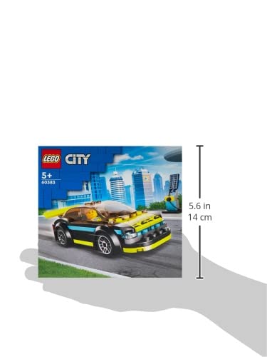 LEGO City Electric Sports Car 60383 – Build & Race Toy for Kids Aged 5+