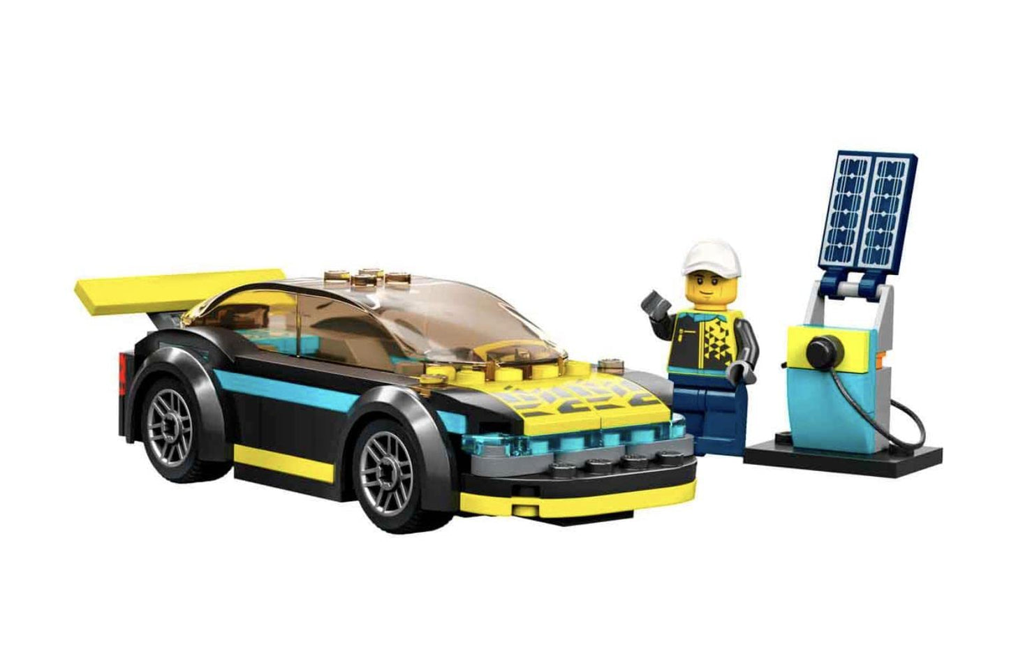 LEGO City Electric Sports Car 60383 – Build & Race Toy for Kids Aged 5+
