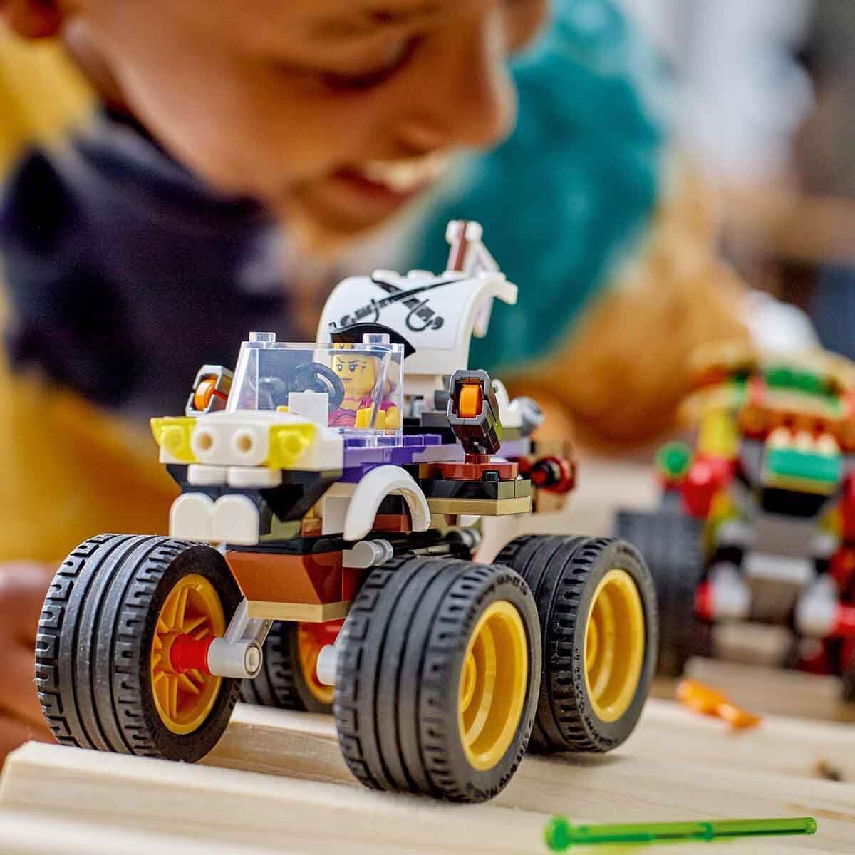 LEGO 60397 Monster Truck Race – 301 Pieces, Age 6+, LEGO City