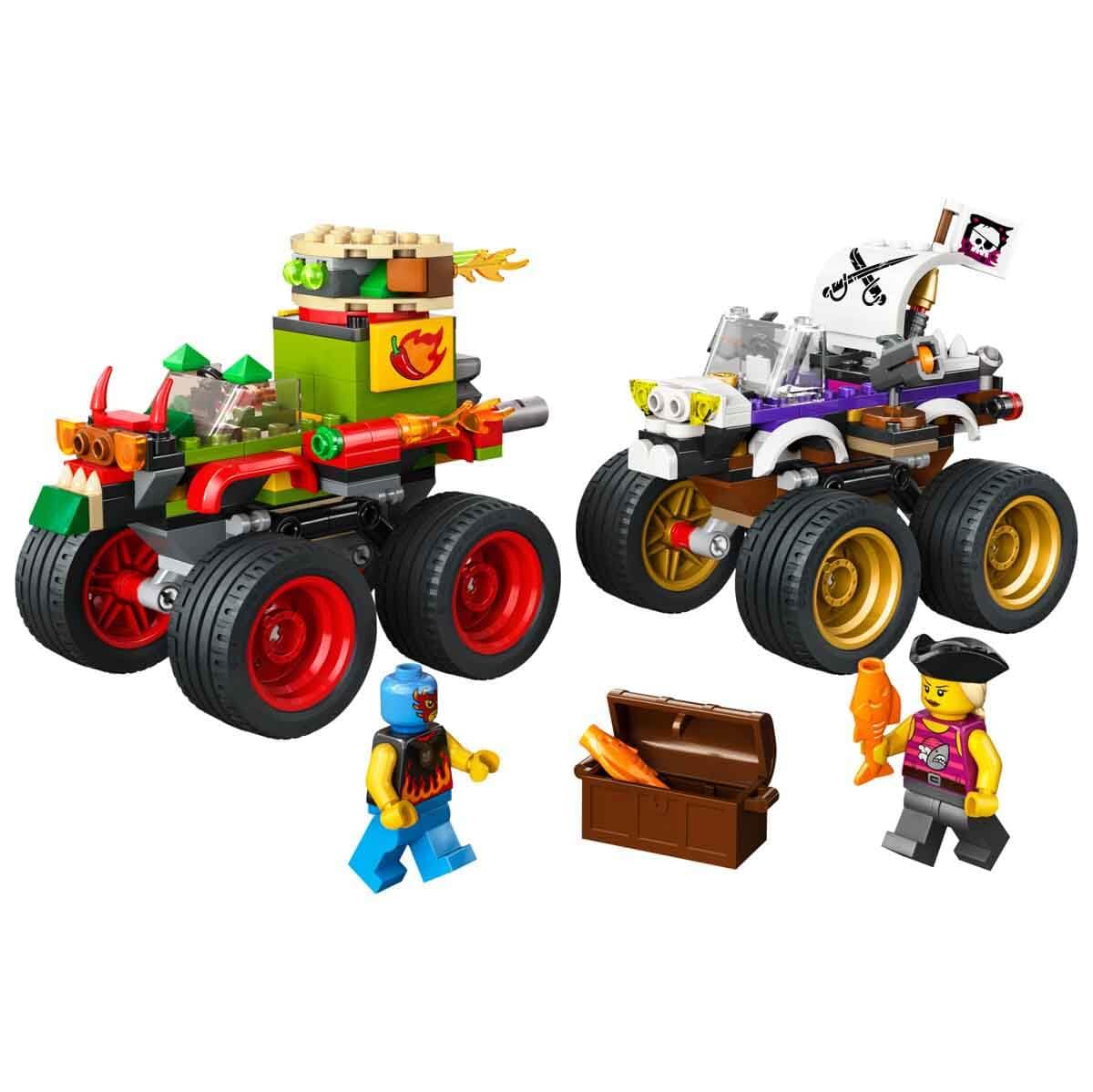 LEGO 60397 Monster Truck Race – 301 Pieces, Age 6+, LEGO City