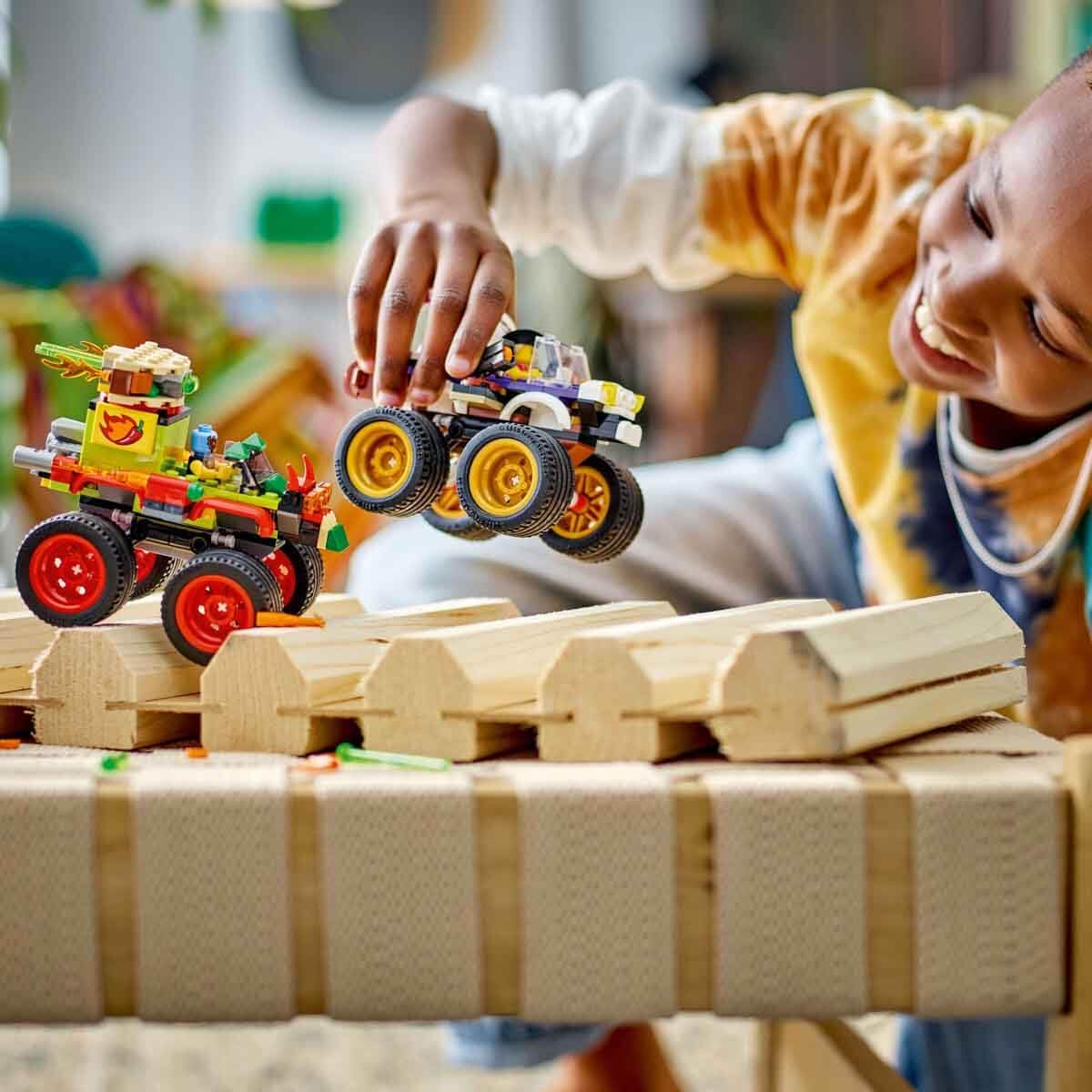 LEGO 60397 Monster Truck Race – 301 Pieces, Age 6+, LEGO City
