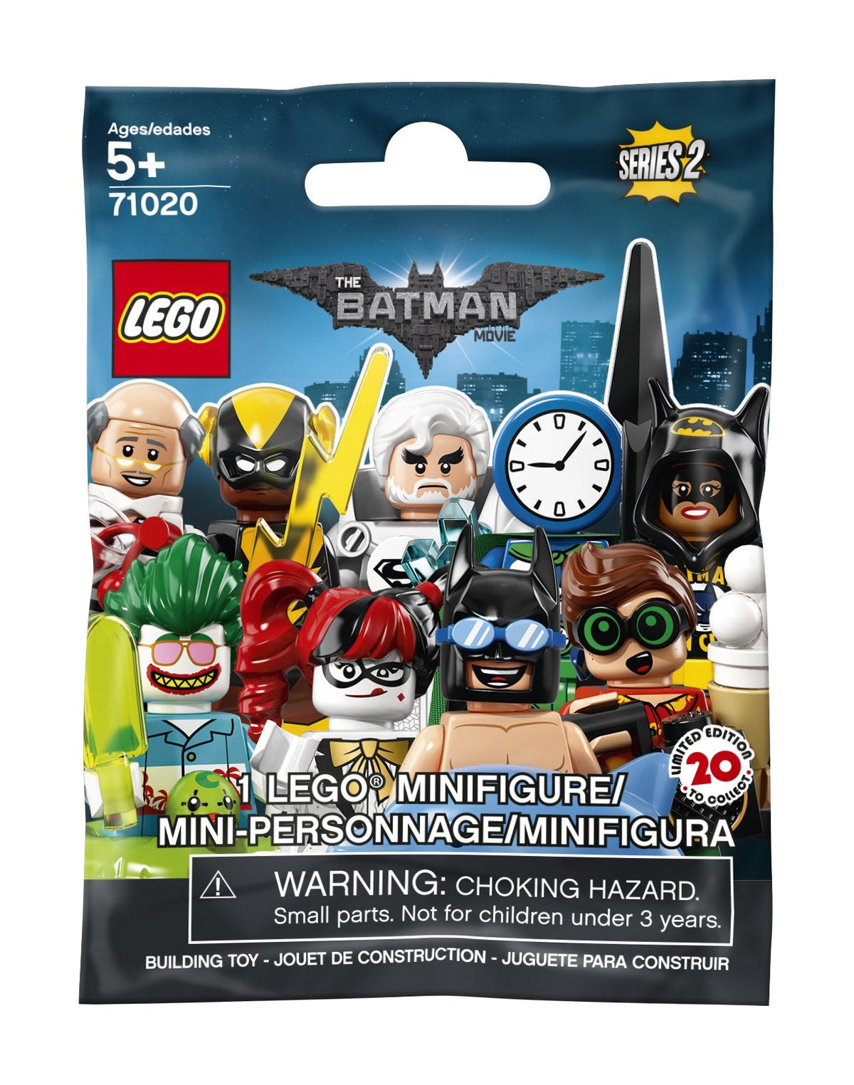 LEGO 71020 Minifigure Series 2 – The LEGO Batman Movie Collectible Figure