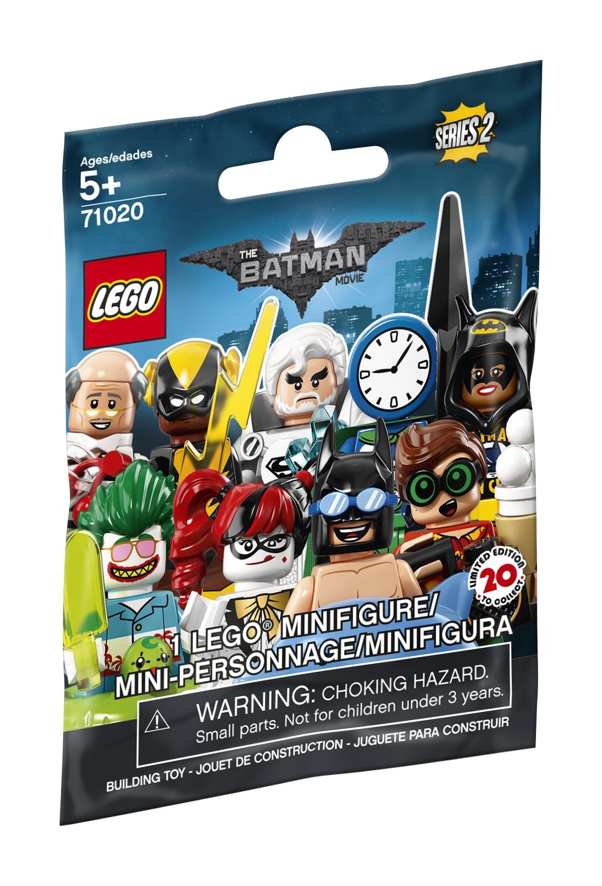 LEGO 71020 Minifigure Series 2 – The LEGO Batman Movie Collectible Figure