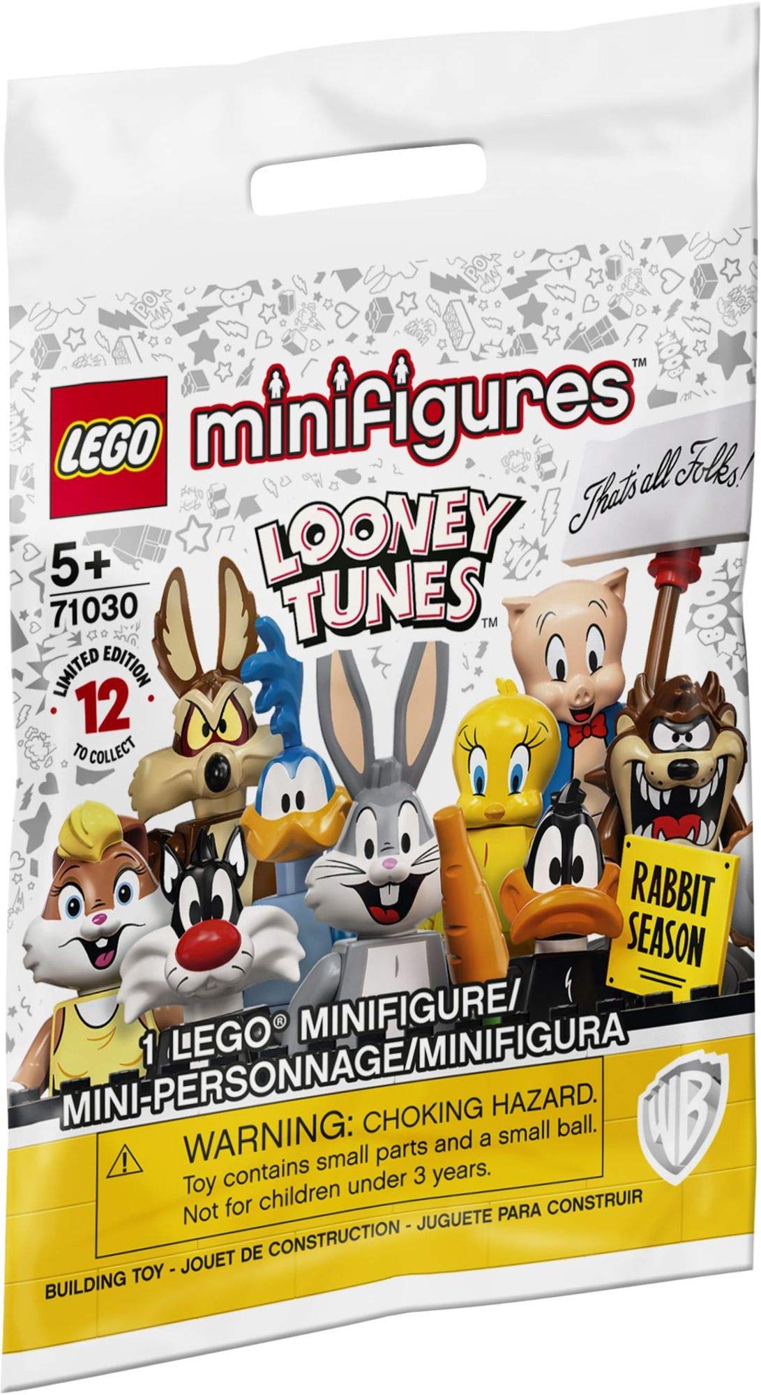 LEGO Minifigures Looney Tunes 71030 Building Kit – Collectible Figures & Fun Gift