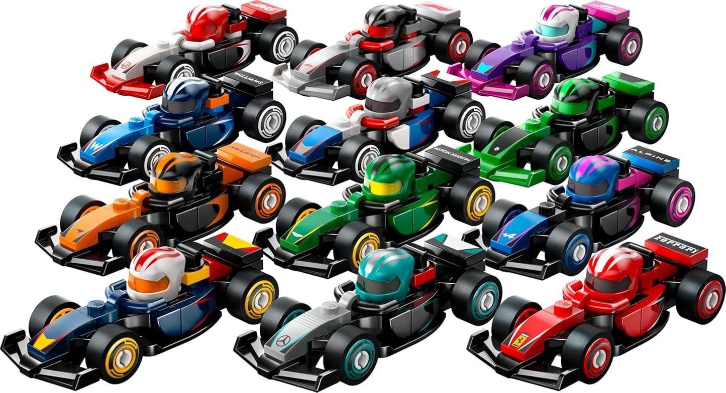 LEGO 71049 F1 Cars – Random Collectible Race Car (1 Pack) – New