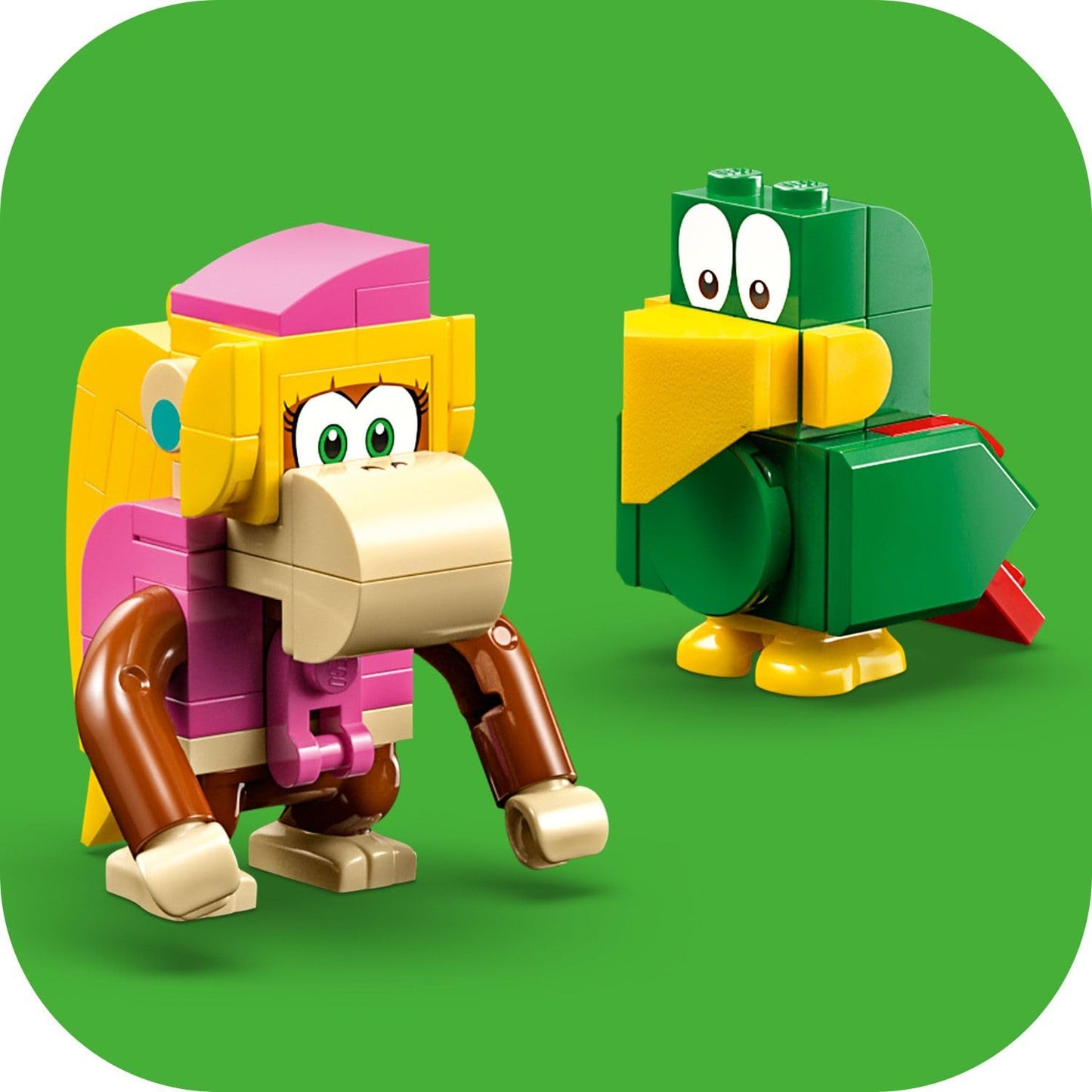 LEGO 71421 Super Mario Expansion Set: Jaleo in the Jungle with Dixie Kong & Squawks