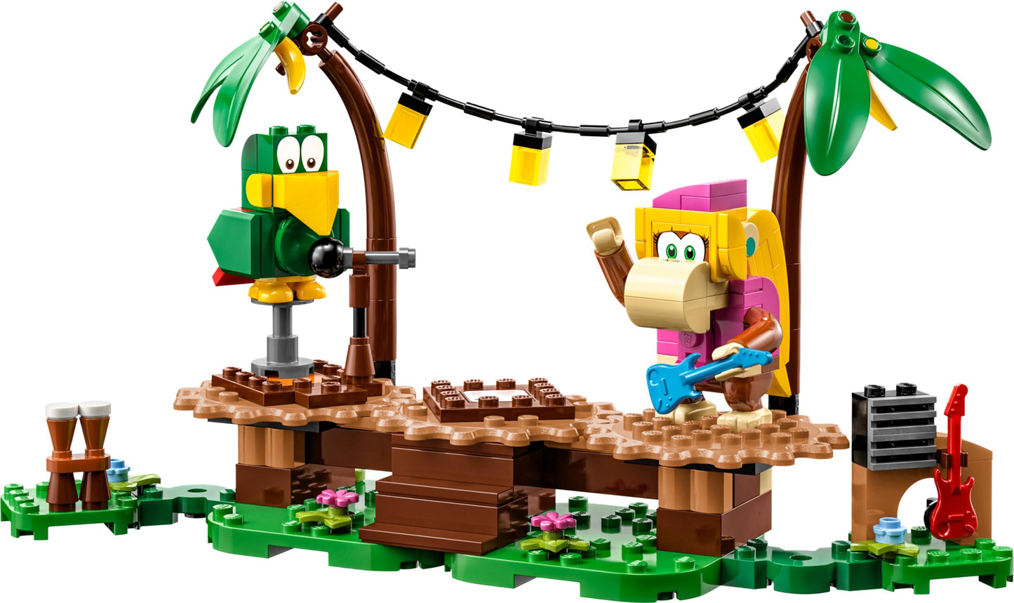 LEGO 71421 Super Mario Expansion Set: Jaleo in the Jungle with Dixie Kong & Squawks