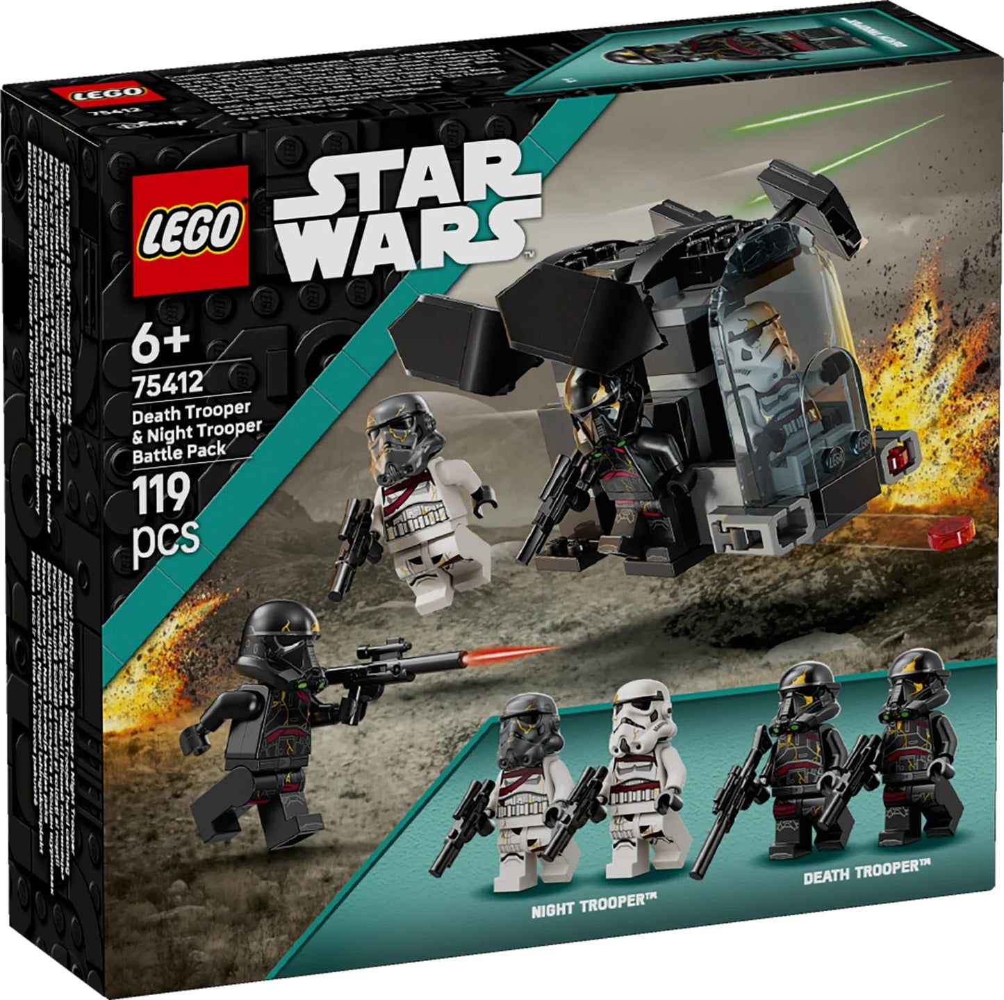 LEGO 75412 Death Trooper & Knight Trooper Battle Pack – Dropship Playset