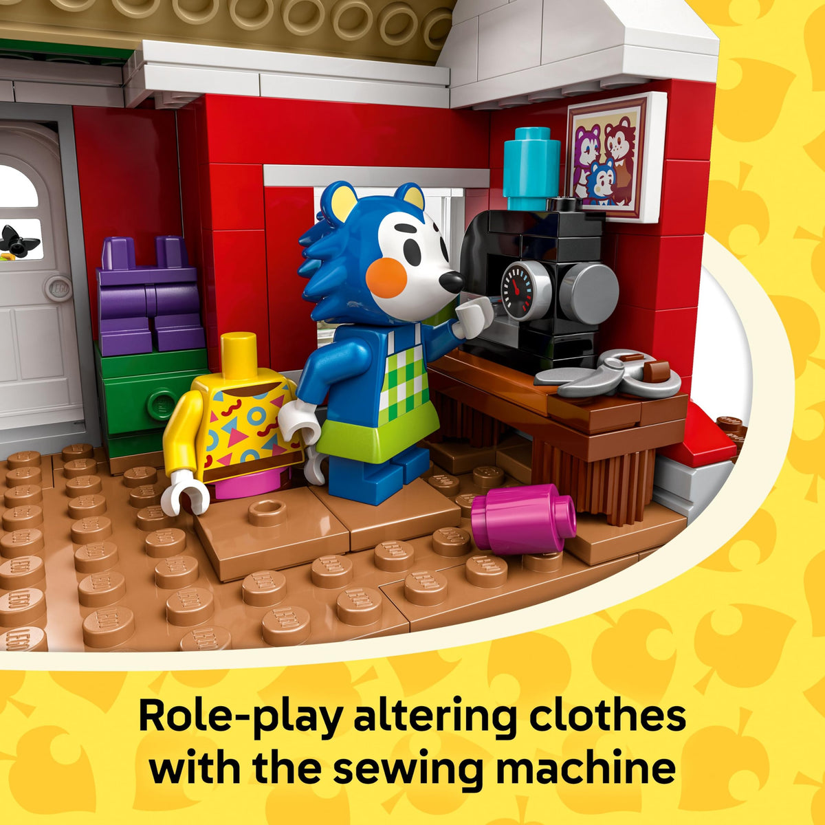 LEGO Animal Crossing Able Sisters Clothing Shop 77055 – Creative Dress-Up Building Toy