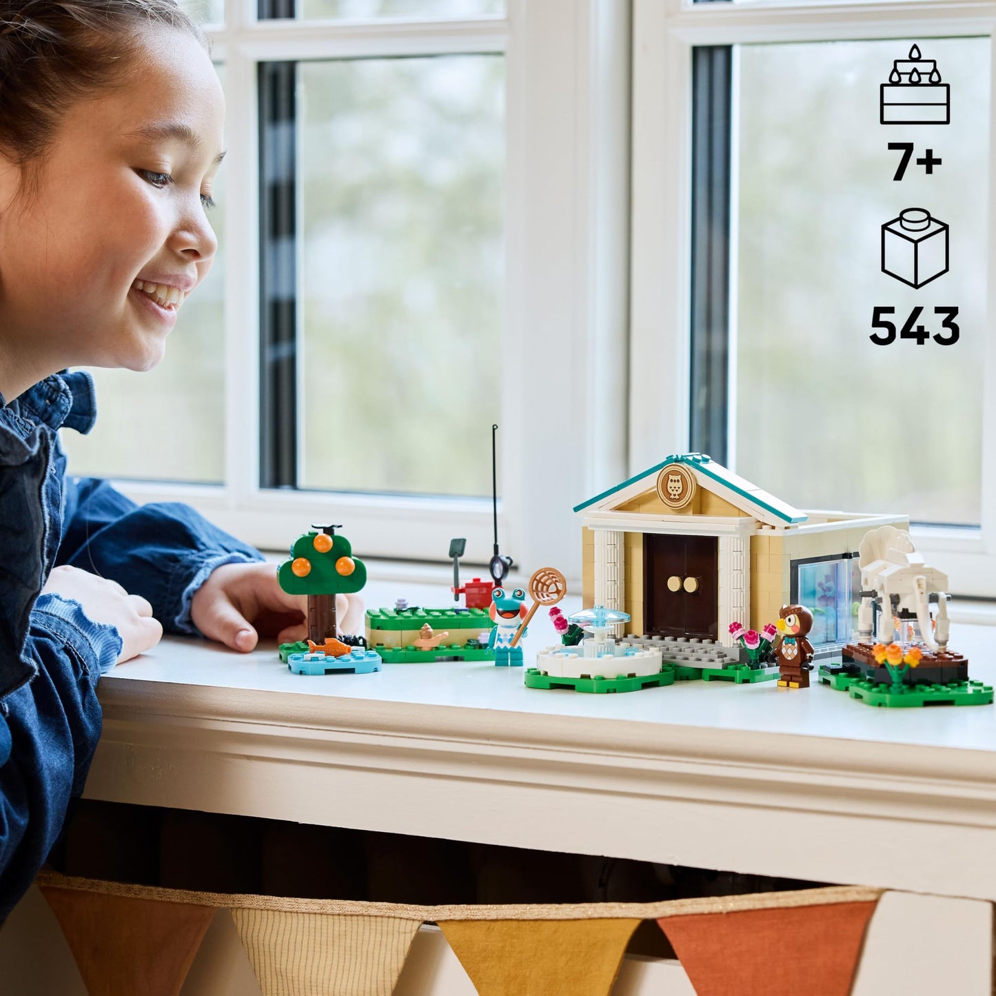 LEGO Animal Crossing Blathers’s Museum Collection 77056 – Building Toy for Kids 7+