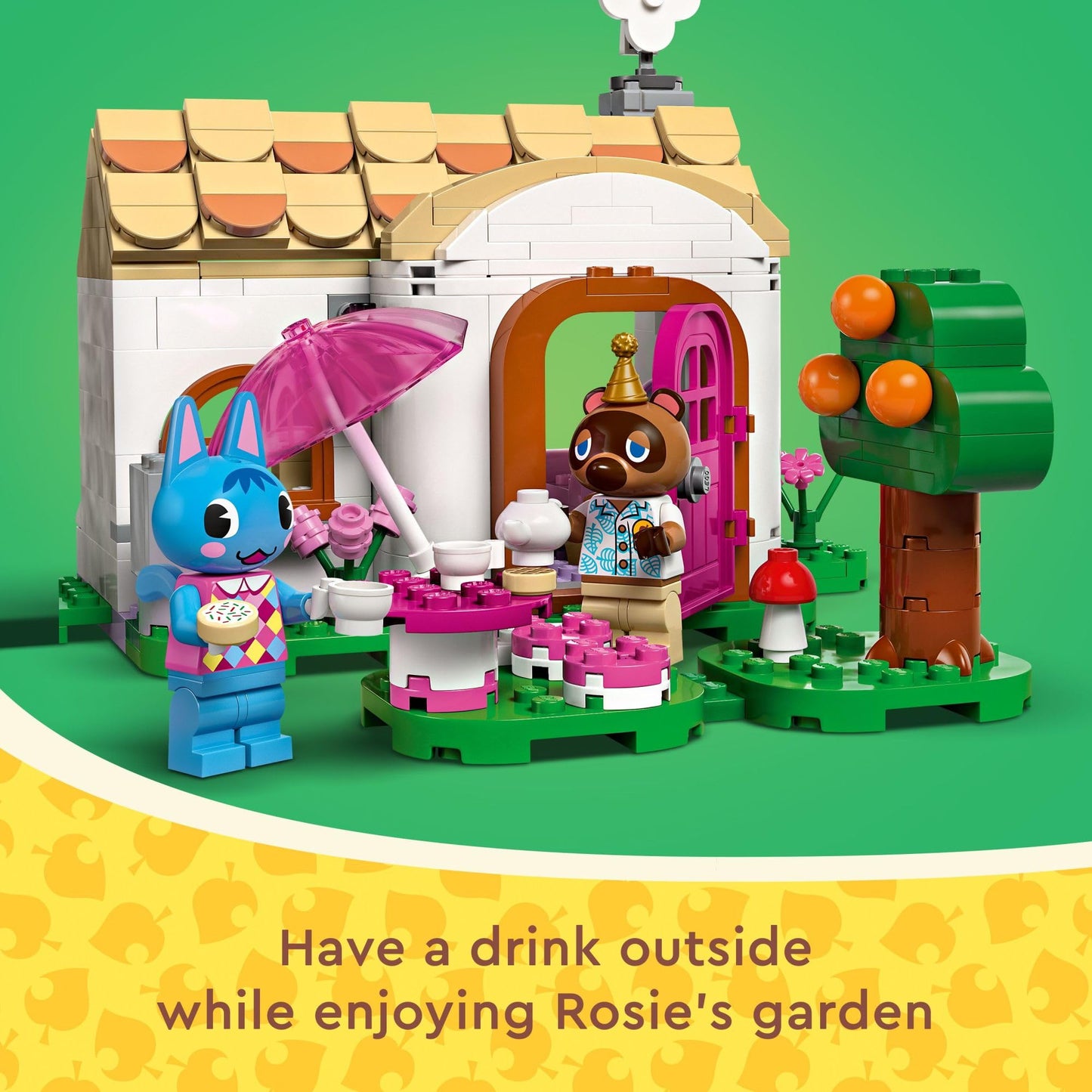 LEGO Animal Crossing Nook’s Cranny & Rosie’s House (77050) – Buildable Toy with Tom Nook & Rosie Figures