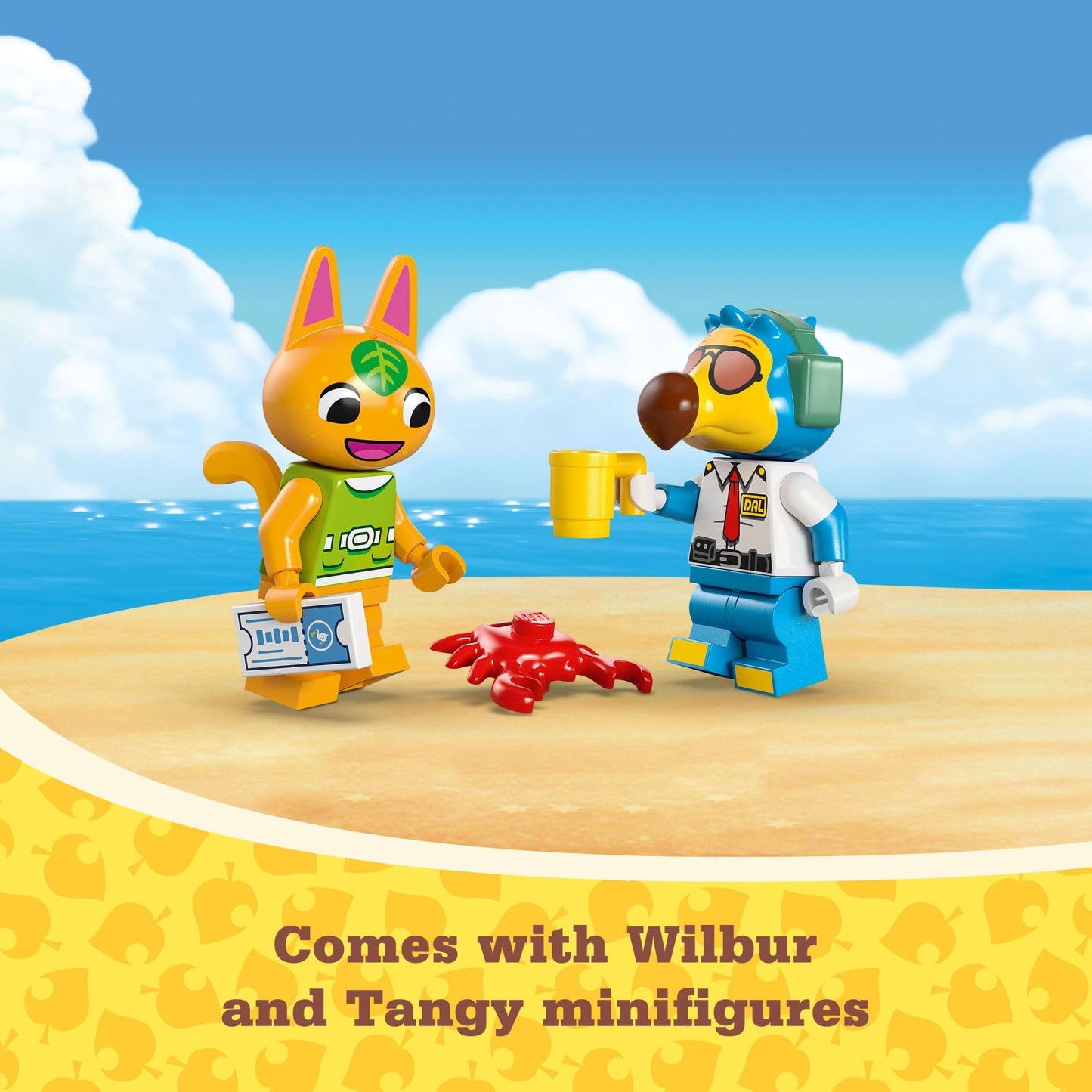 LEGO Animal Crossing Fly with Dodo Airlines Airport Playset 77051 – Seaplane Adventure for Ages 7+