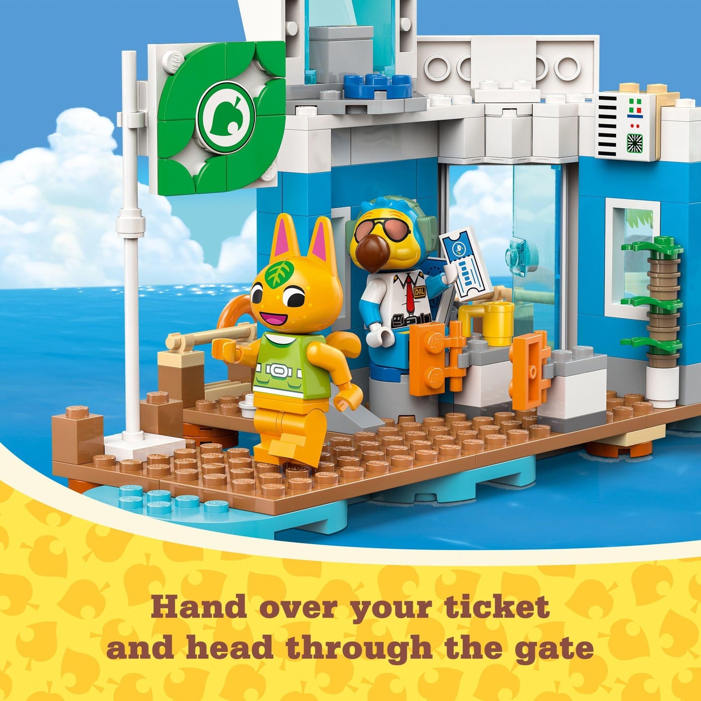 LEGO Animal Crossing Fly with Dodo Airlines Airport Playset 77051 – Seaplane Adventure for Ages 7+