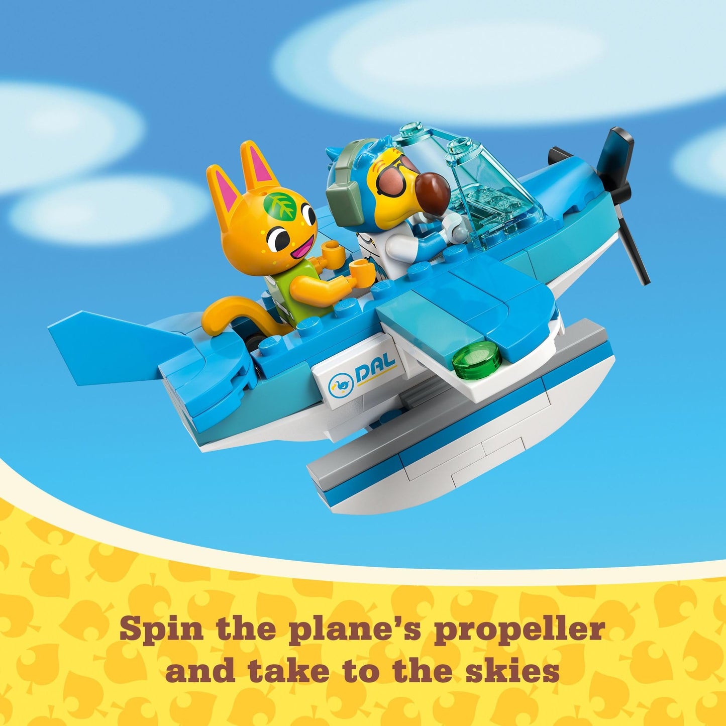 LEGO Animal Crossing Fly with Dodo Airlines Airport Playset 77051 – Seaplane Adventure for Ages 7+