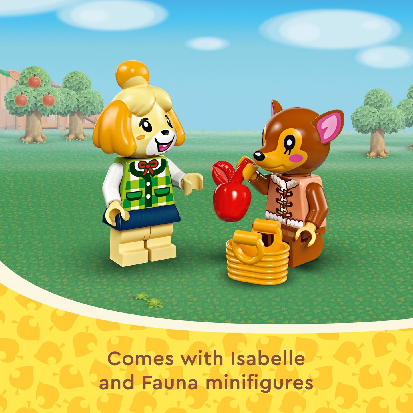 LEGO Animal Crossing Isabelle’s House Visit 77049 – Buildable Toy Set for Kids