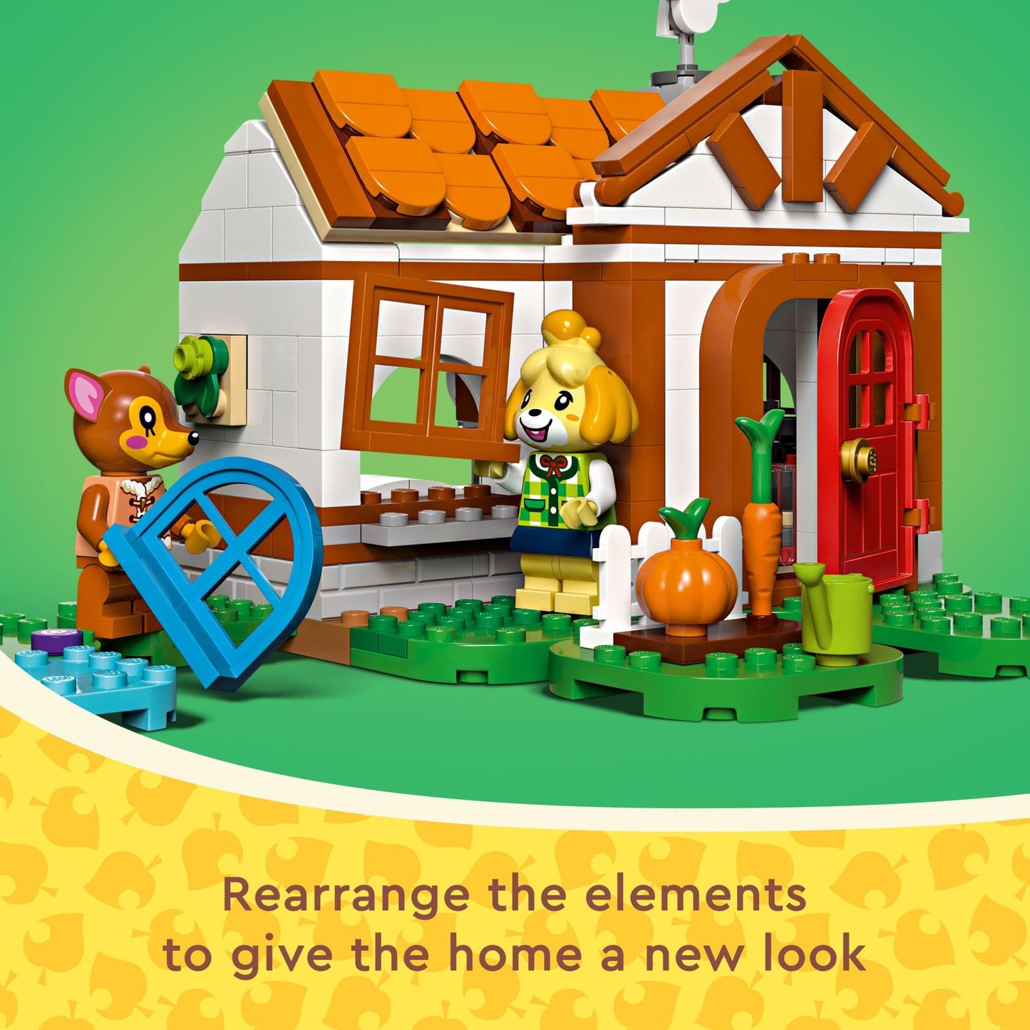 LEGO Animal Crossing Isabelle’s House Visit 77049 – Buildable Toy Set for Kids