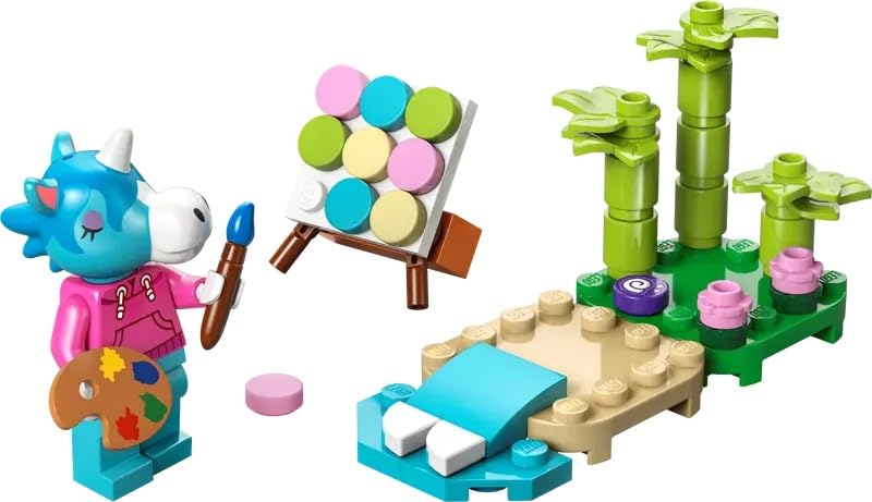LEGO Animal Crossing Julian's Beach Painting 30703 – Creative Beach Tile Art for Ages 6+