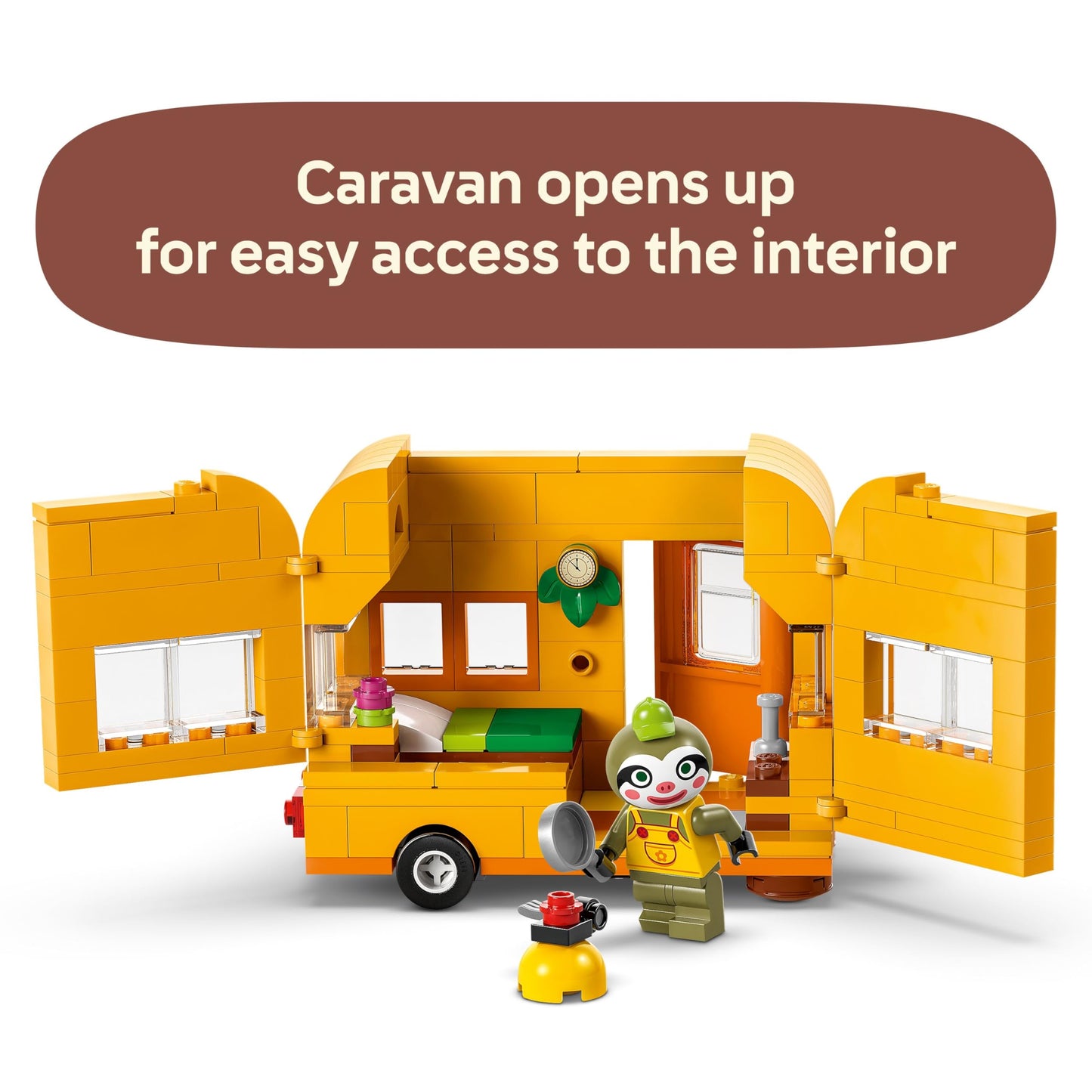 LEGO Animal Crossing Leif’s Caravan & Garden Shop 77054 – Creative Playset
