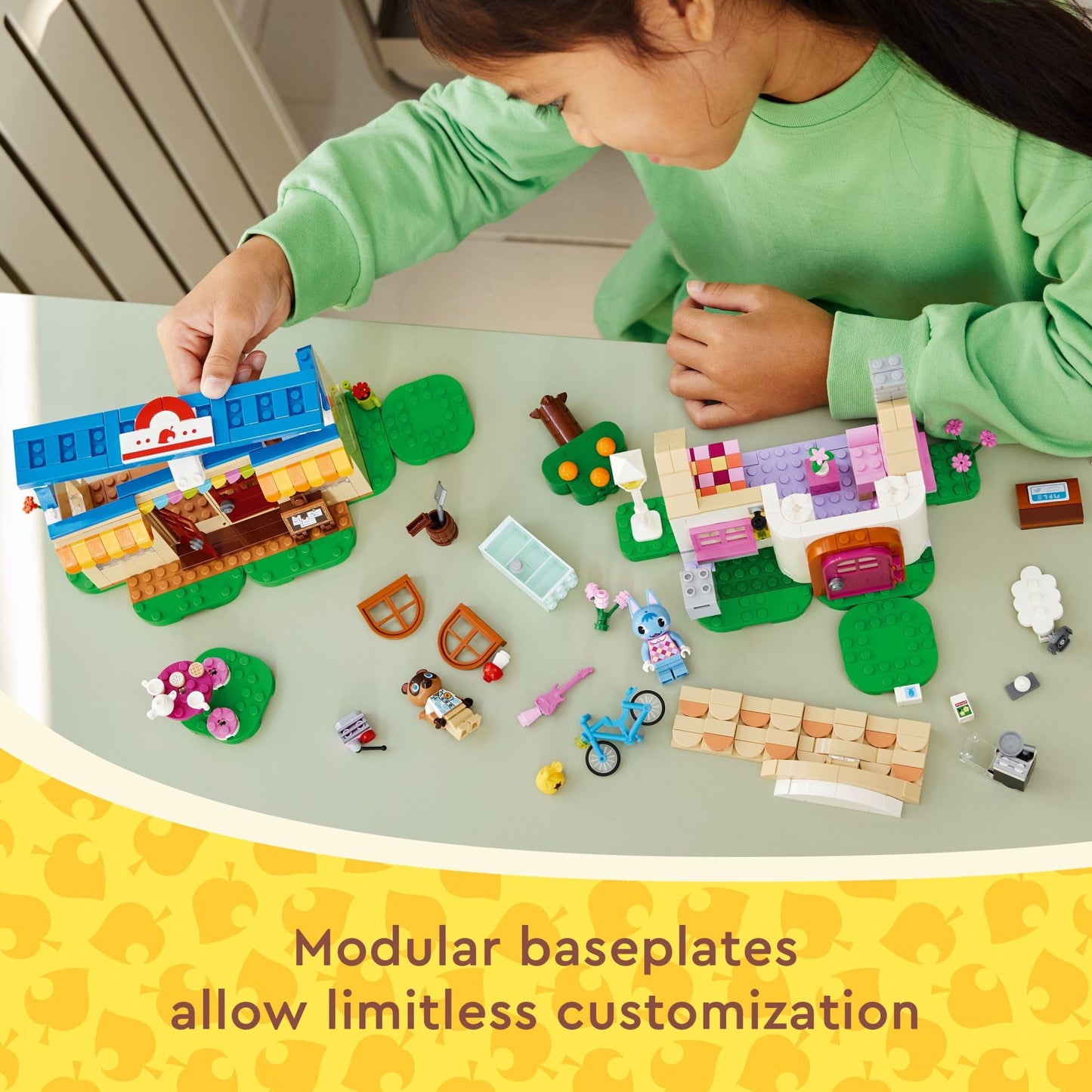 LEGO Animal Crossing Nook’s Cranny & Rosie’s House (77050) – Buildable Toy with Tom Nook & Rosie Figures