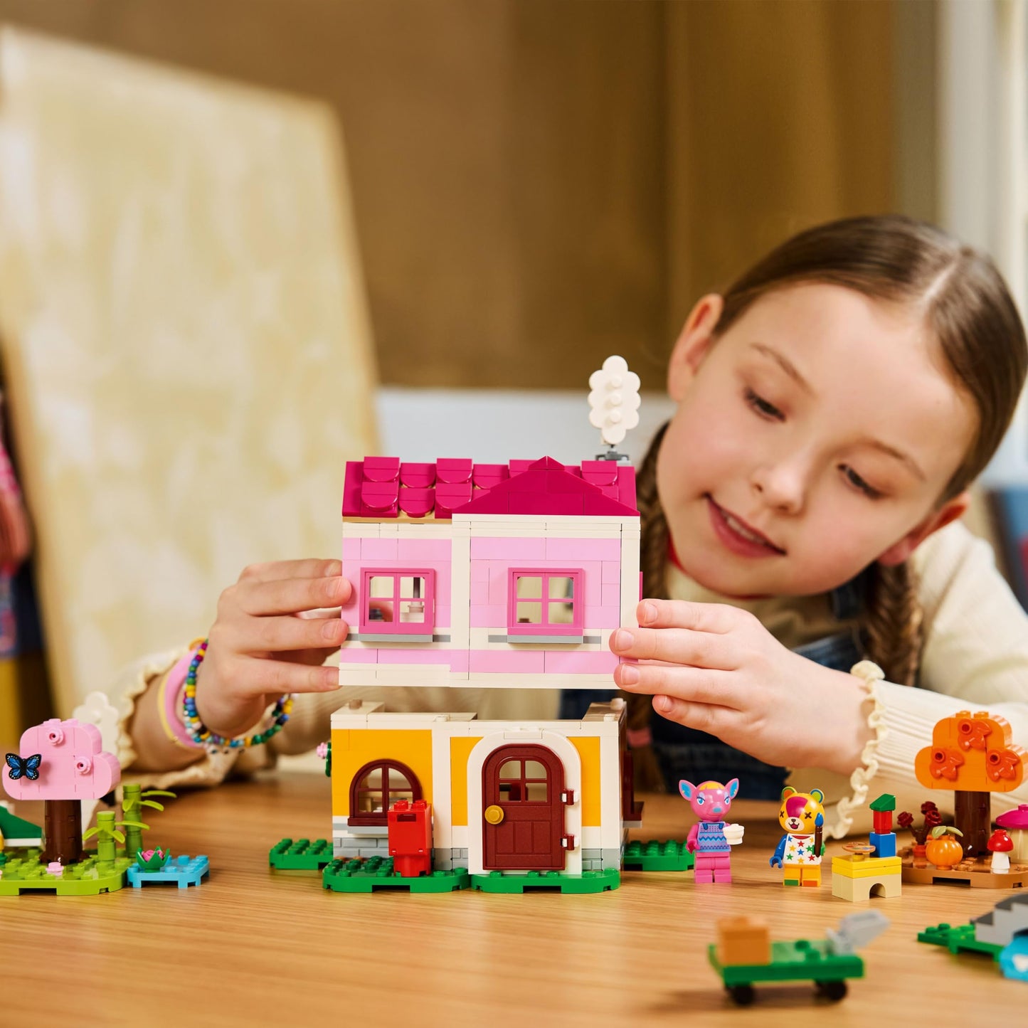 LEGO Animal Crossing Creative Houses: Seasons of Fun (77057) – 2 Seasonal Homes Build Set | Ages 7+