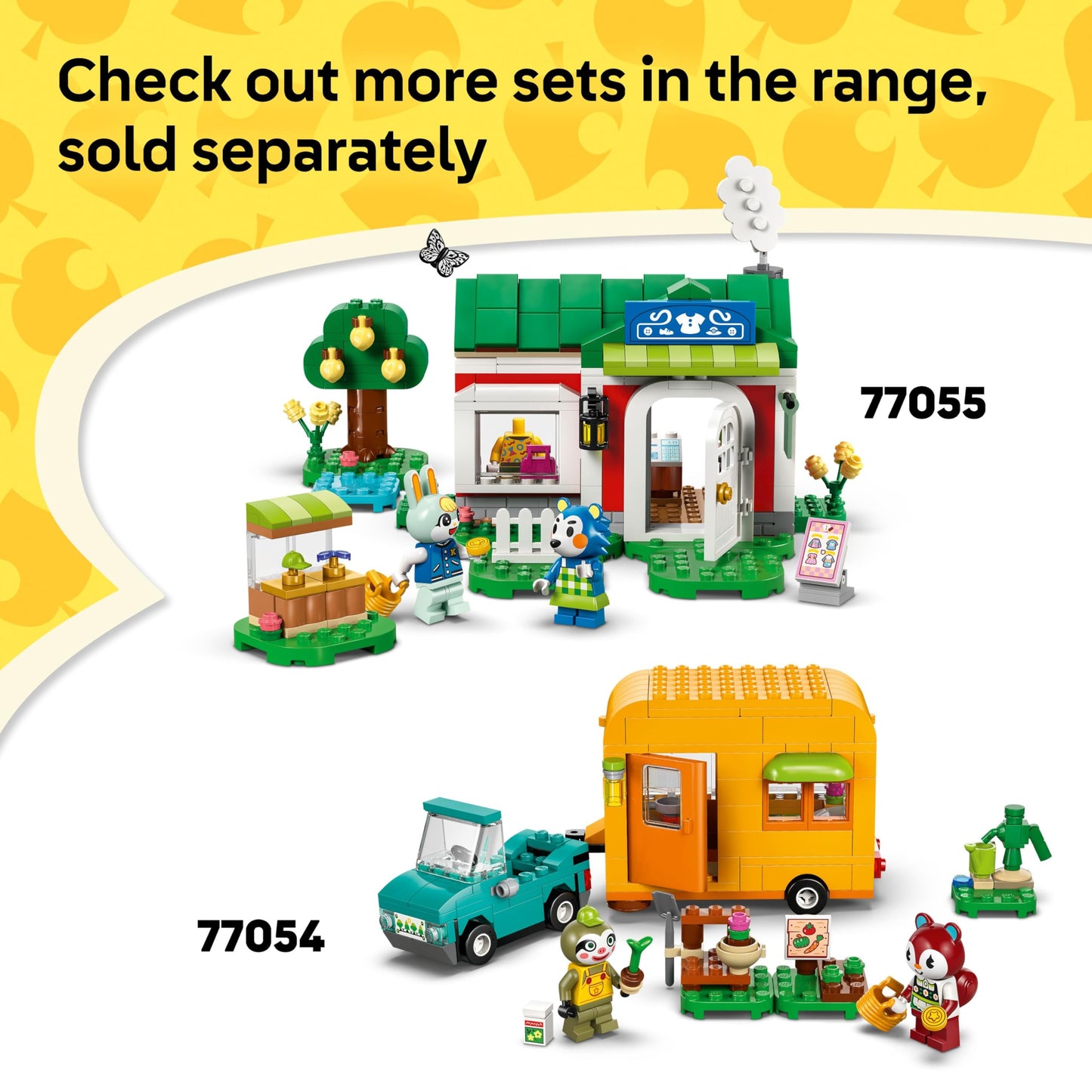 LEGO Animal Crossing Stargazing with Celeste (77053) – Creative Playset for Kids 6+