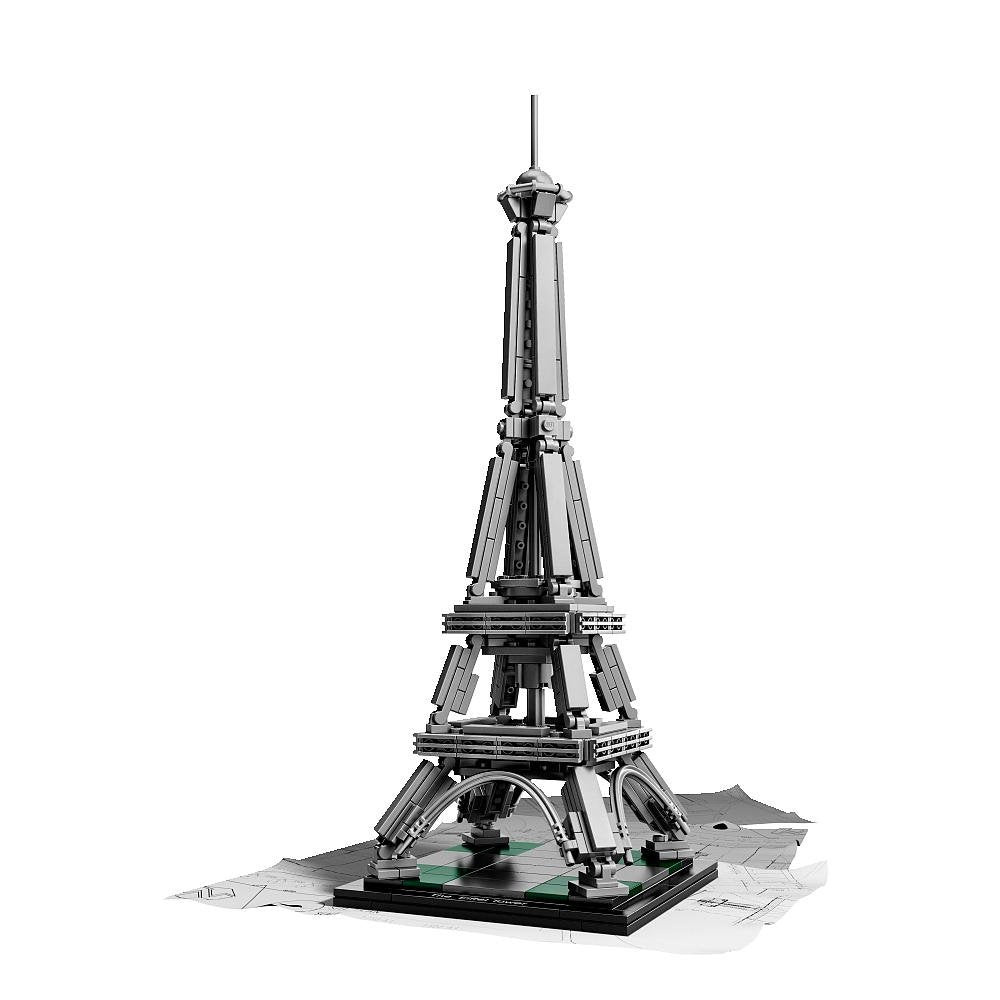 LEGO Architecture 21019 The Eiffel Tower – 321-Piece Display Model