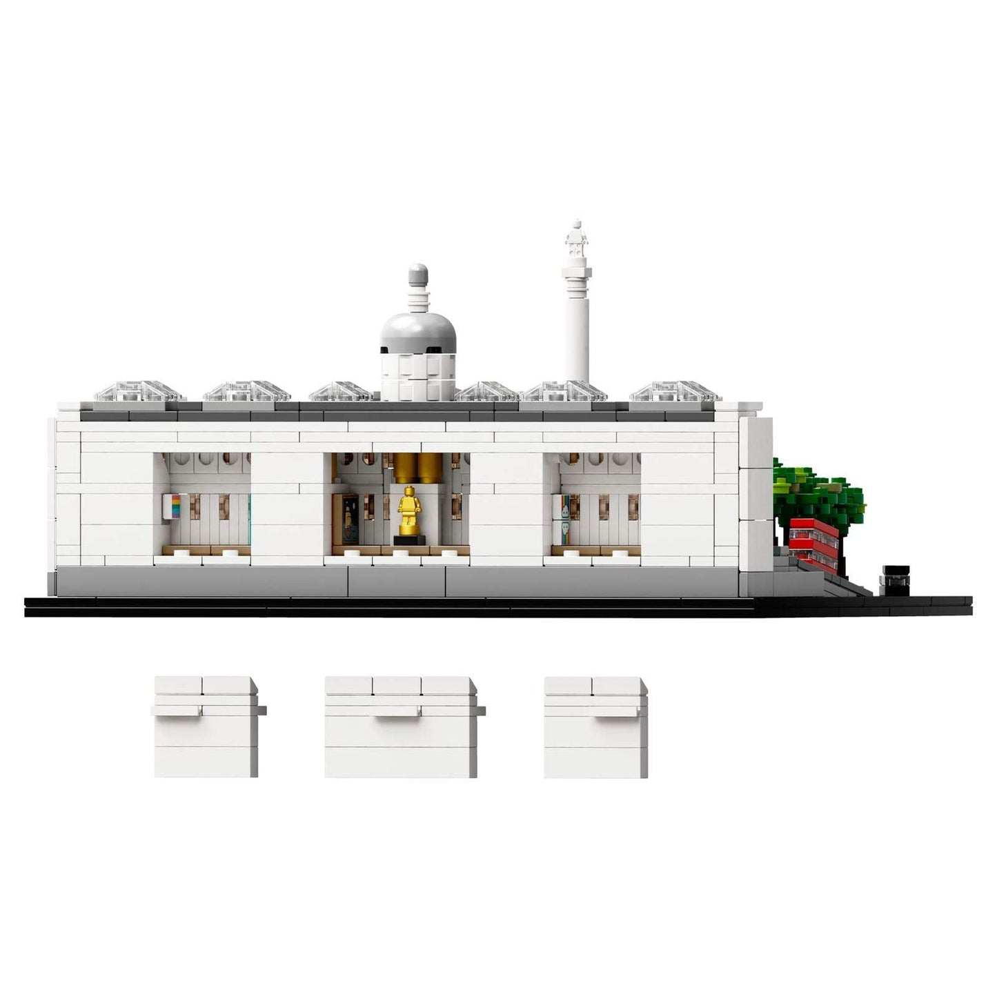 LEGO Architecture 21045 Trafalgar Square Building Kit – 1197 Pieces | London Landmark Model