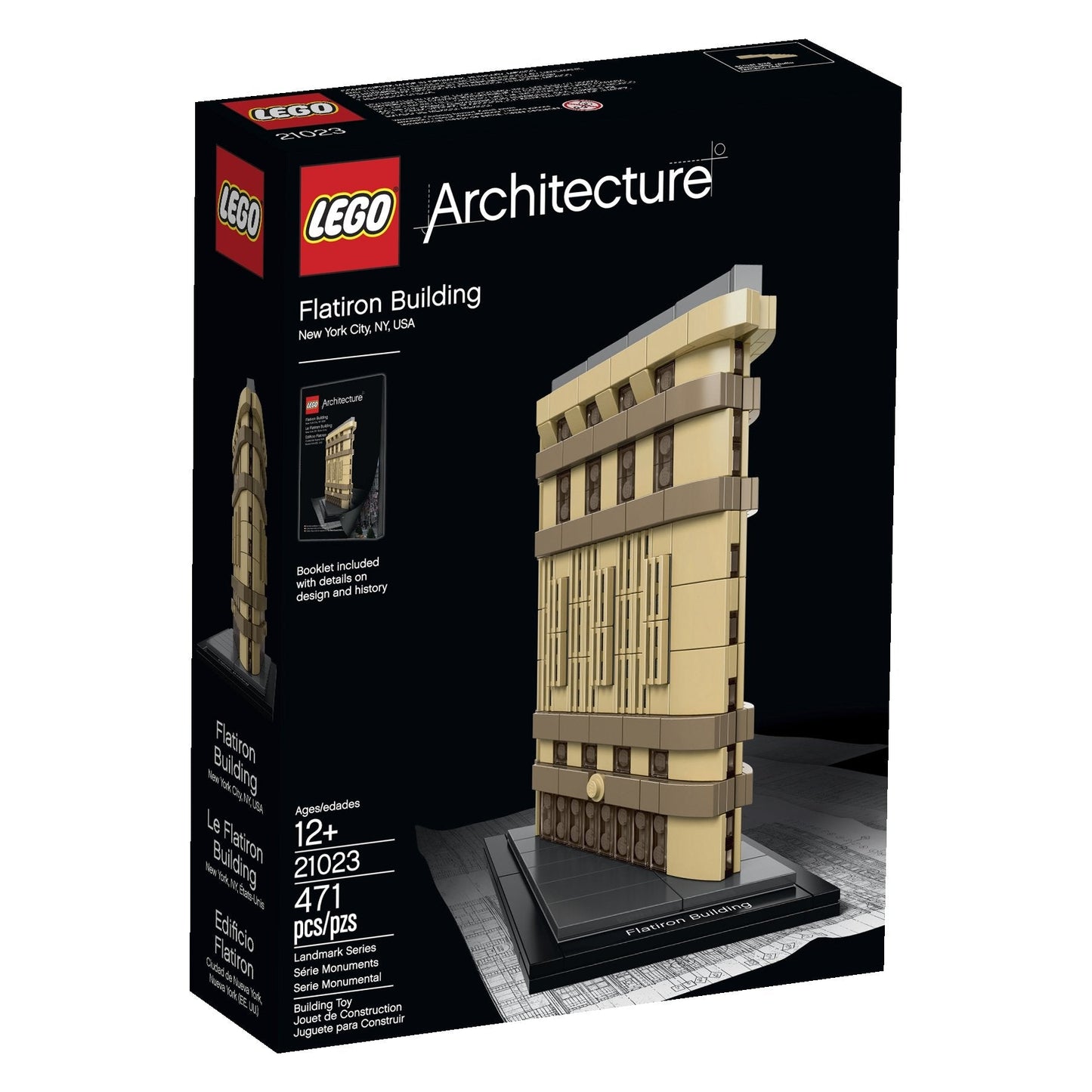 LEGO Architecture Flatiron Building 21023 Building Kit – Landmark Series