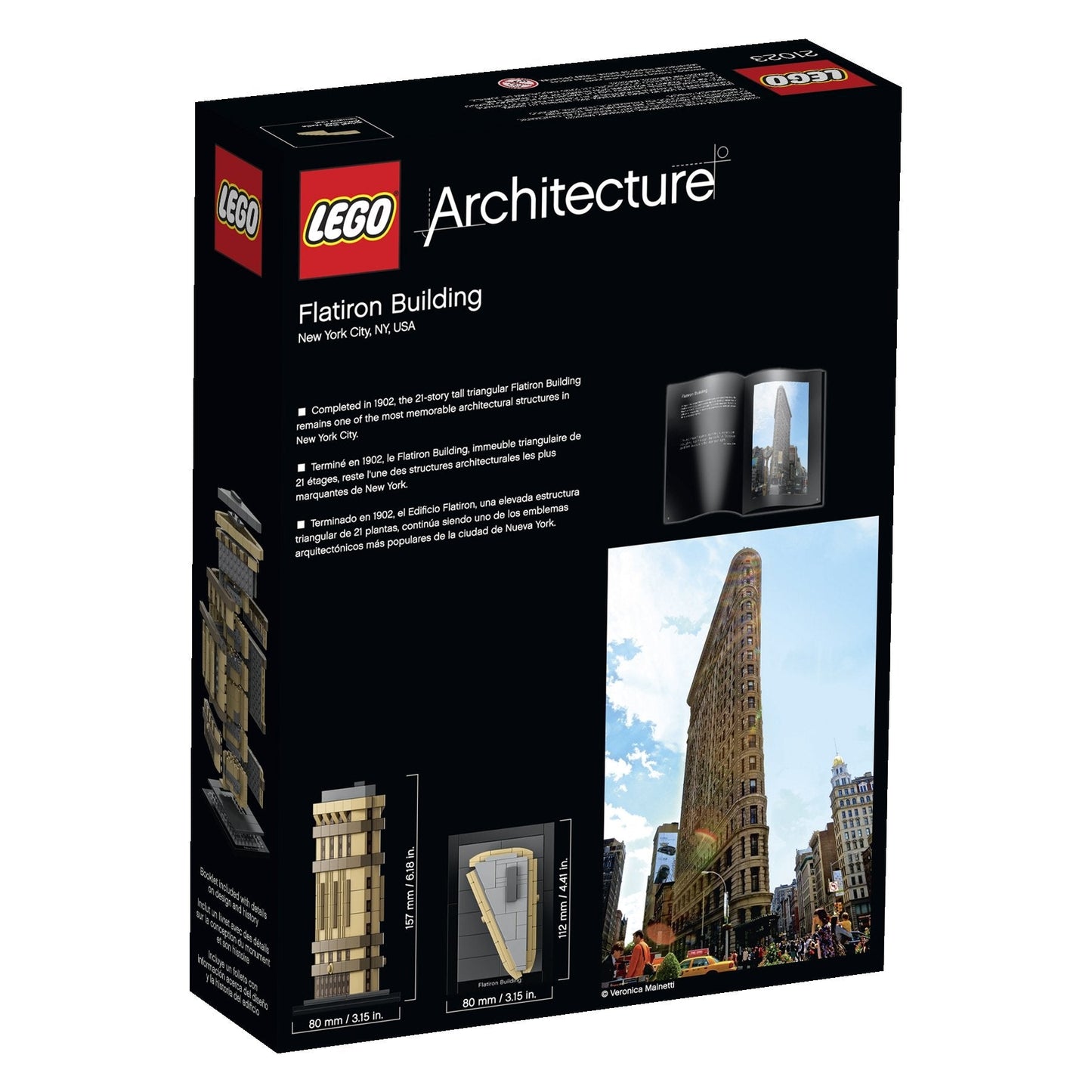 LEGO Architecture Flatiron Building 21023 Building Kit – Landmark Series