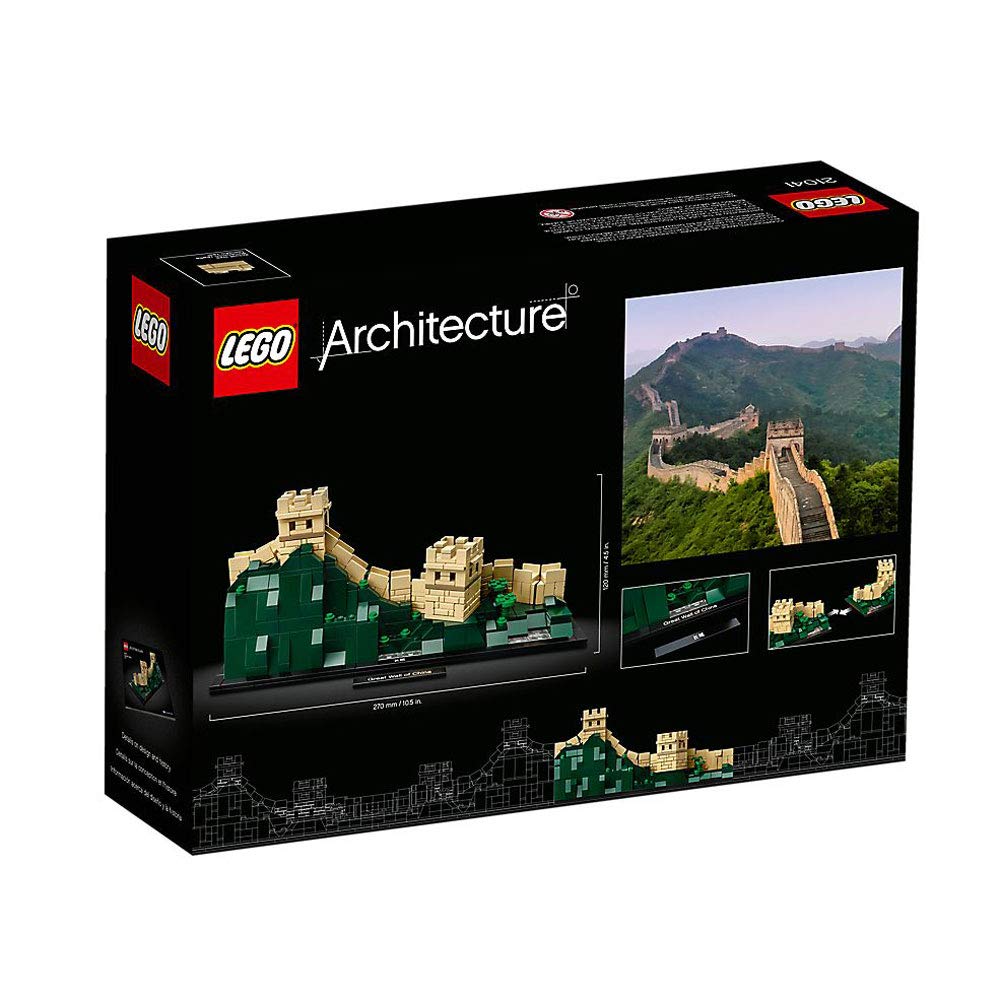 LEGO Architecture Great Wall of China 21041 Building Kit – 551 Pieces