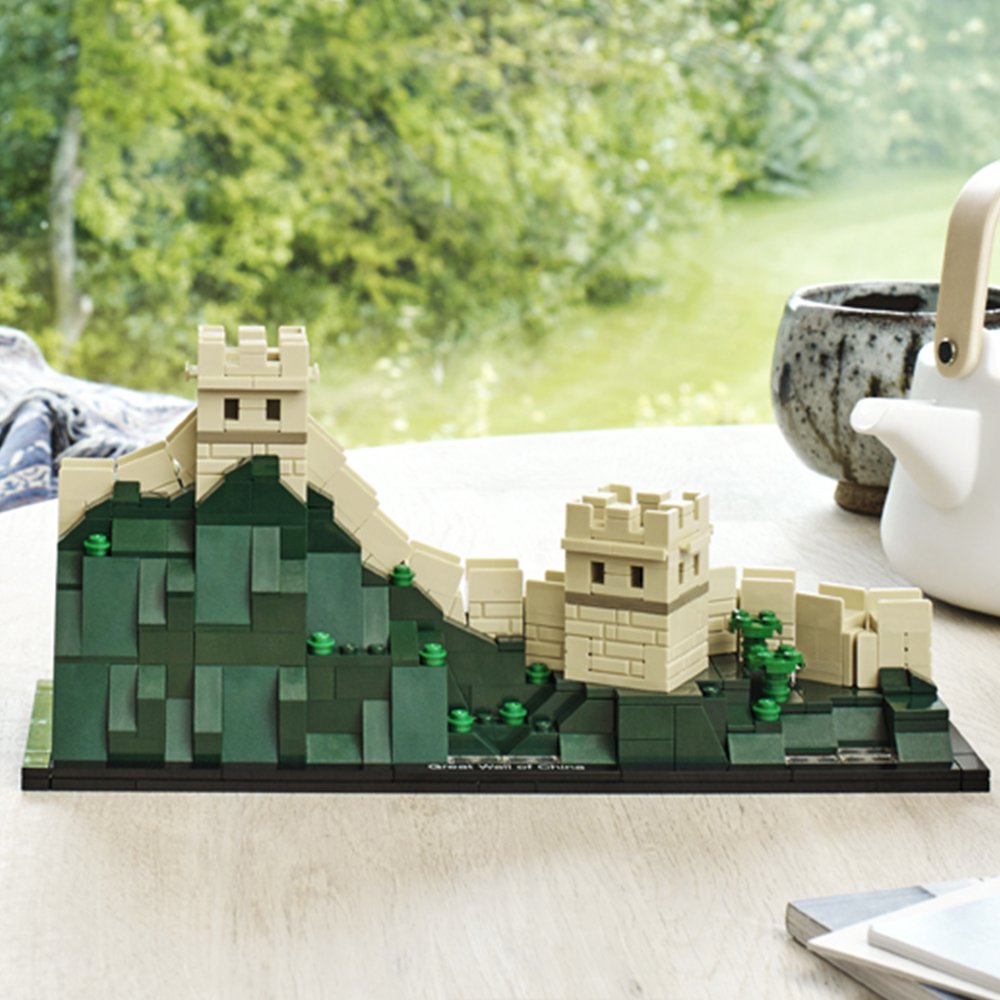 LEGO Architecture Great Wall of China 21041 Building Kit – 551 Pieces