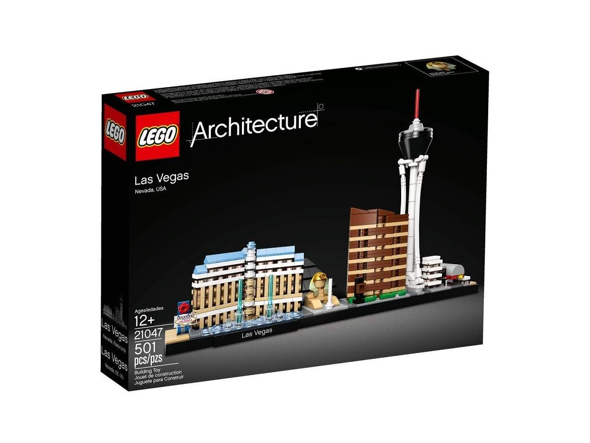 LEGO Architecture Skyline Las Vegas 21047 Building Kit – 487 Pieces