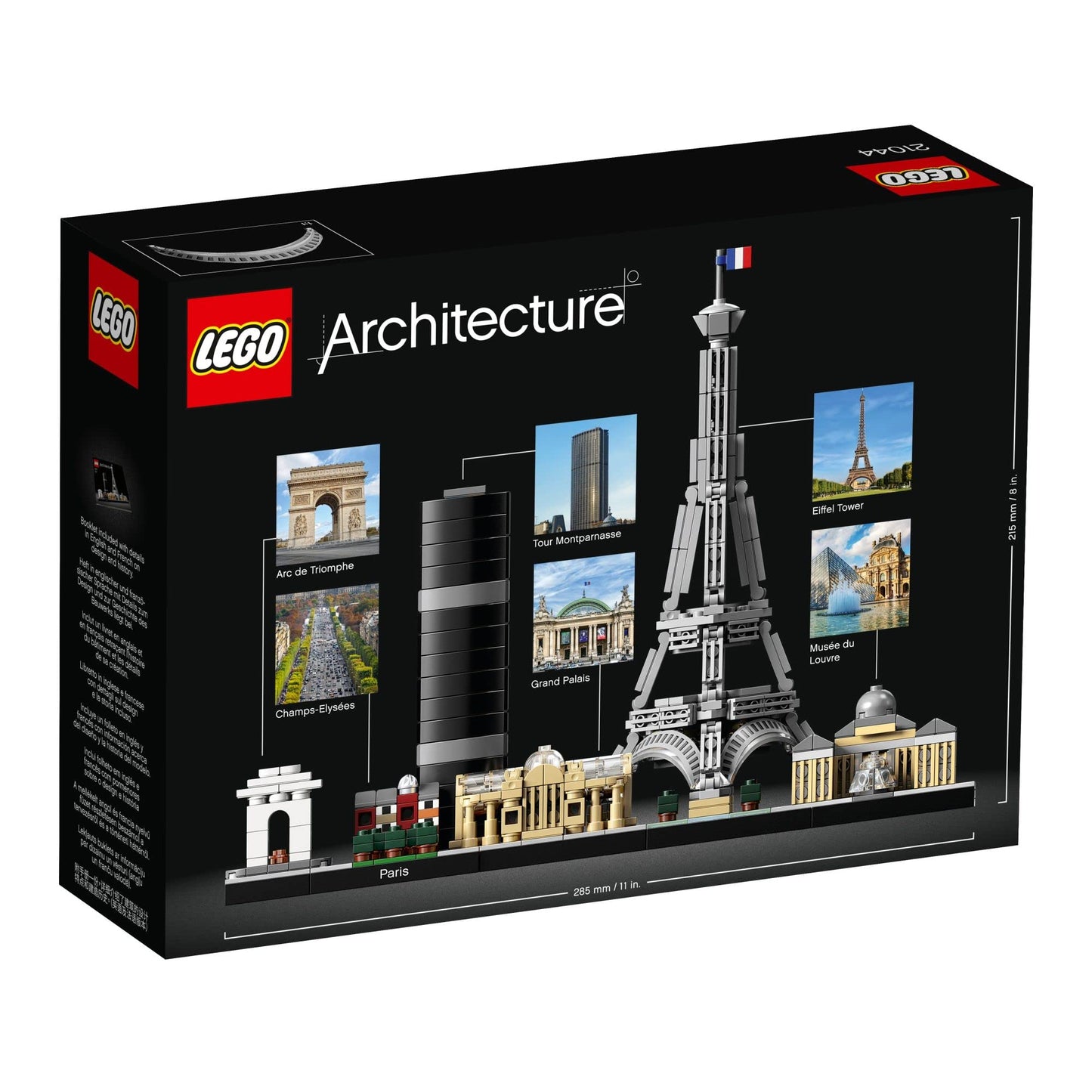 LEGO Architecture Paris 21044 Skyline Model Building Set – For Architecture & Travel Enthusiasts