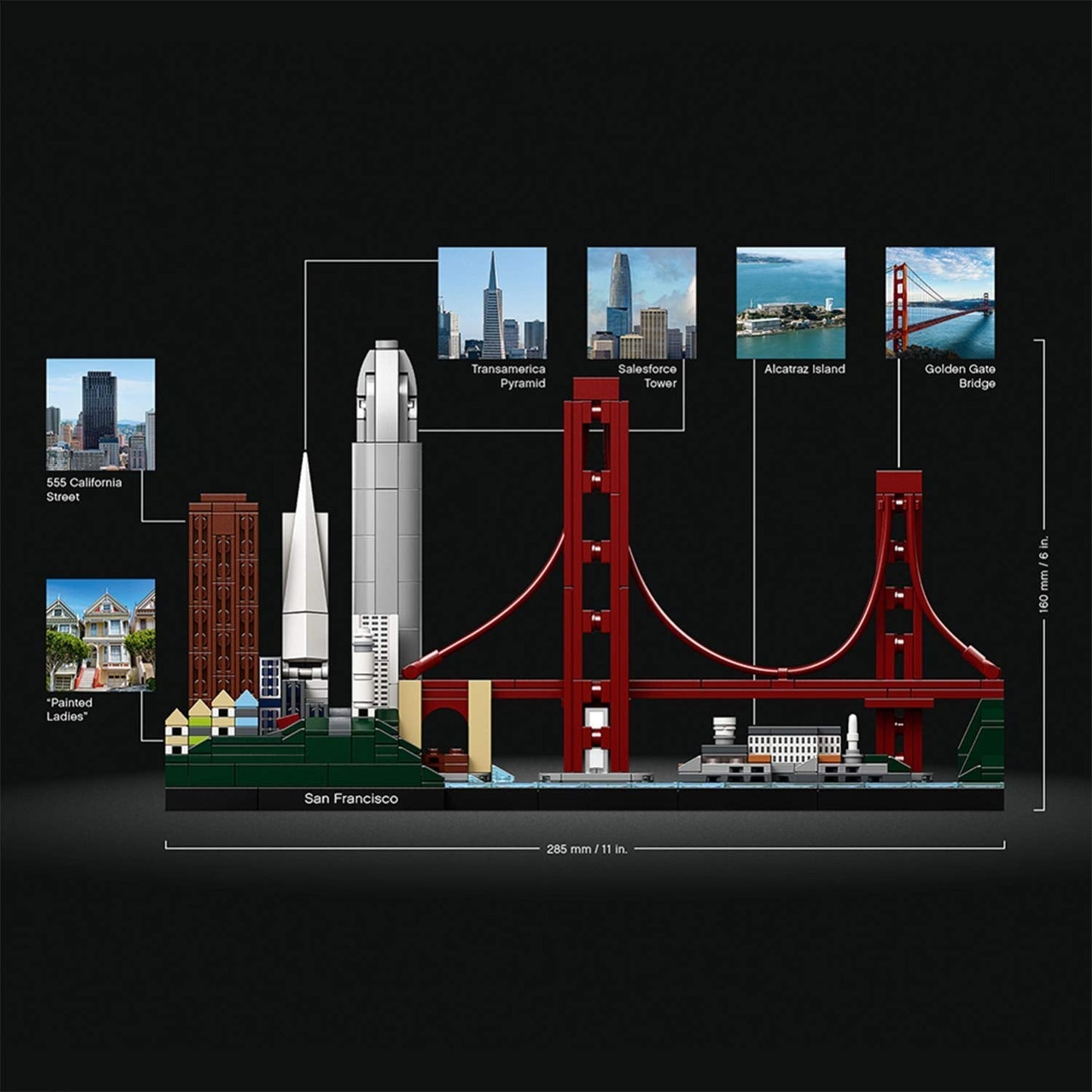 LEGO Architecture San Francisco [21043] – Detailed Skyline Building Set