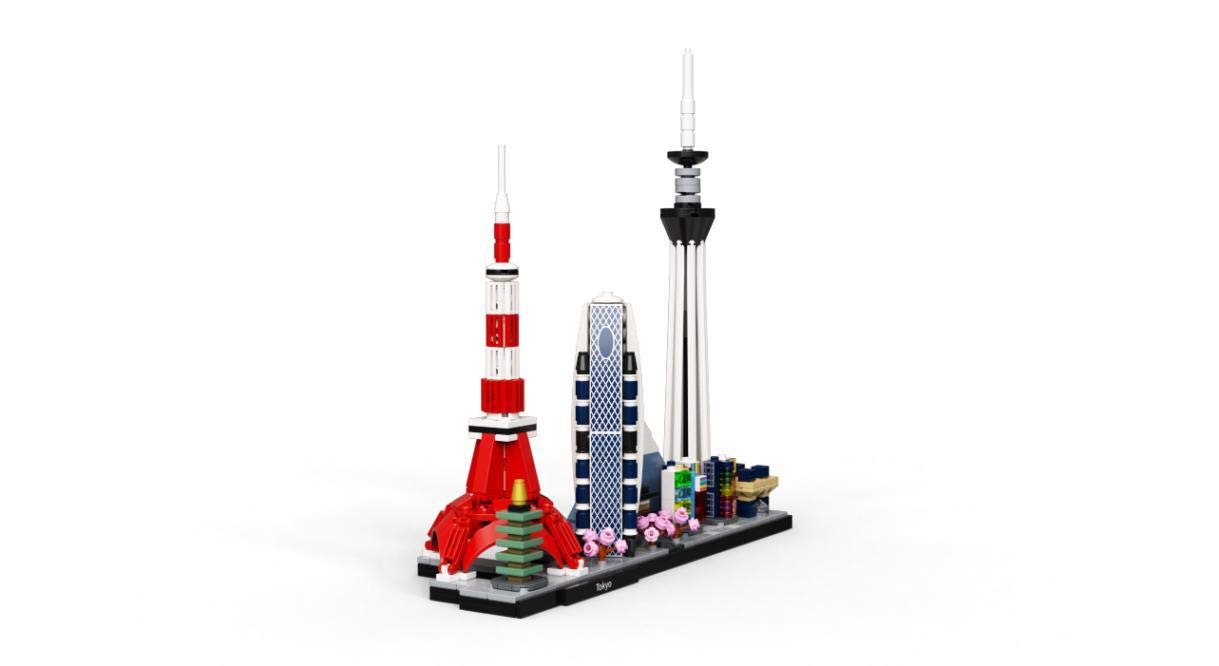 LEGO Architecture Skylines Tokyo 21051 Building Kit for Adults – 547 Pieces