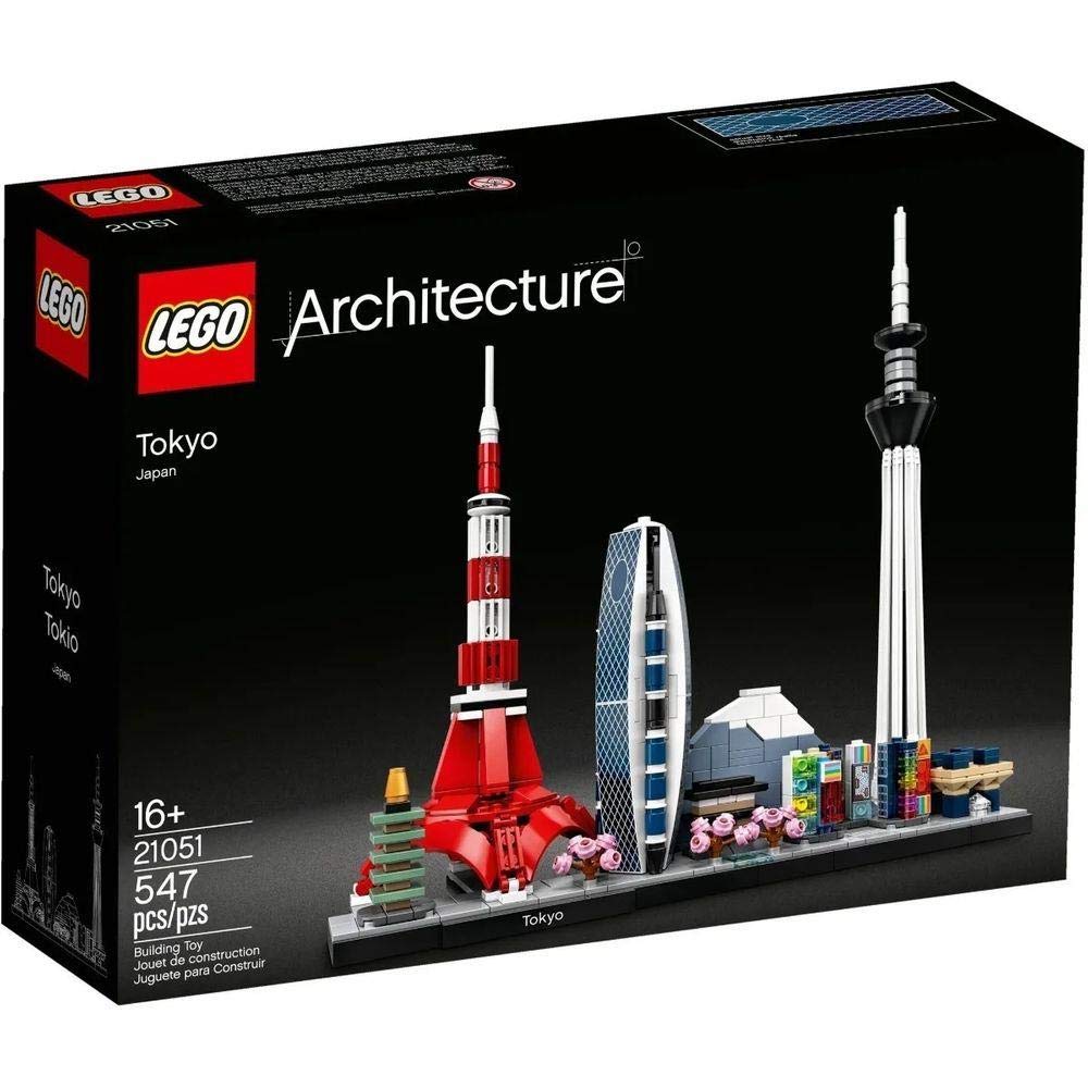 LEGO Architecture Skylines Tokyo 21051 Building Kit for Adults – 547 Pieces