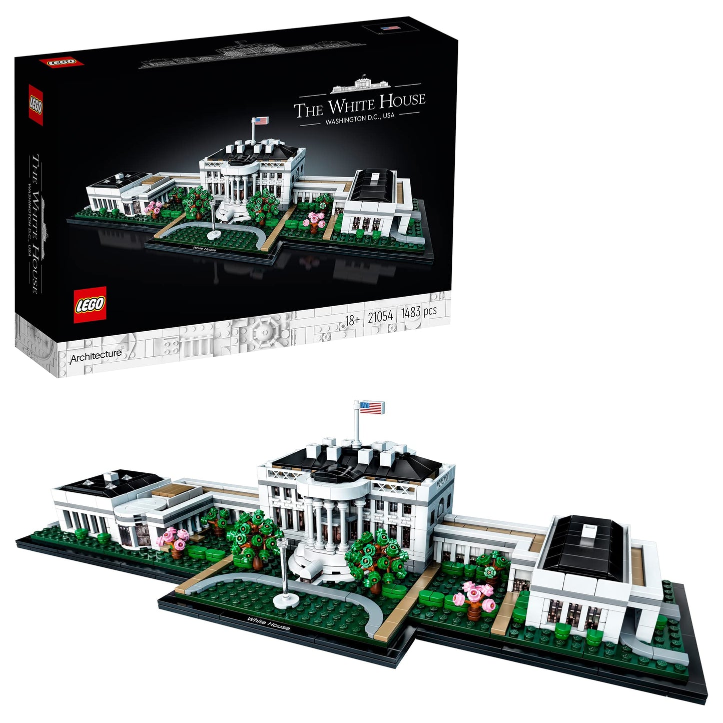 LEGO Architecture White House 21054 | Landmark Building Kit for Adults