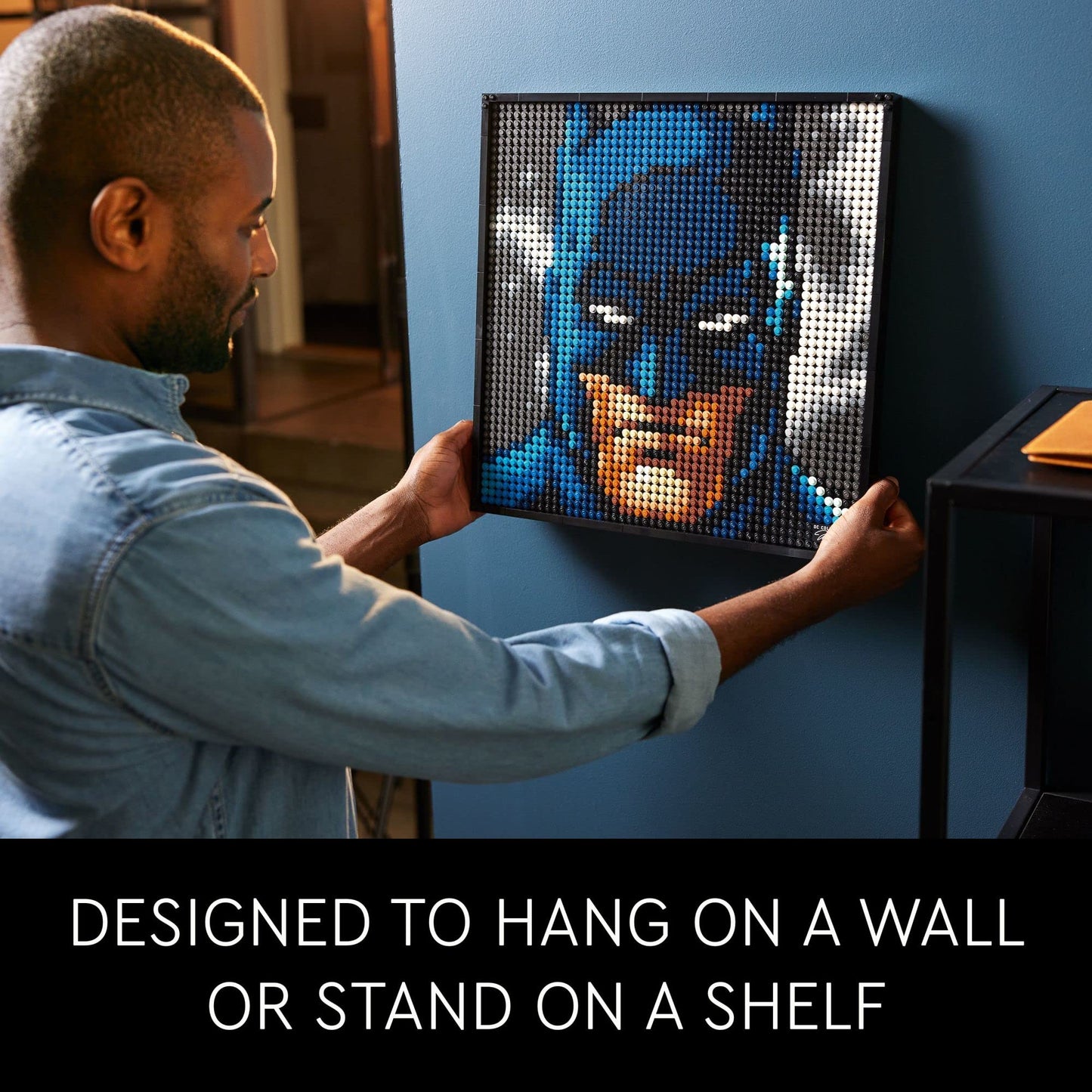 LEGO Art Jim Lee Batman Collection 31205 – DC Comics Wall Art for Adults