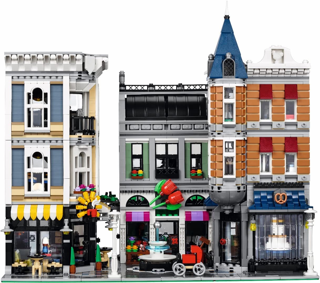 LEGO Creator Expert Assembly Square 10255 Building Kit – 4002 Pieces | Detailed Modular Town Center
