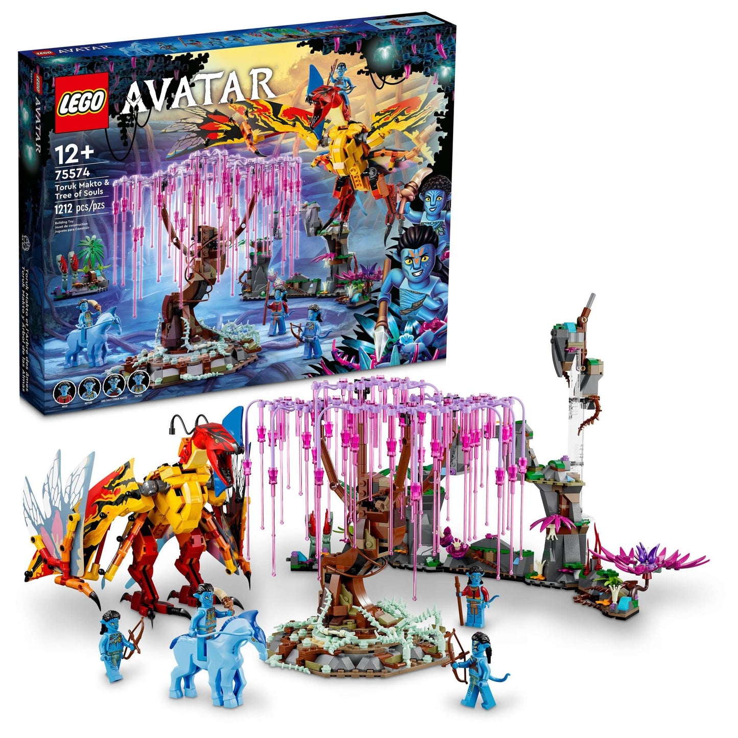 LEGO Avatar Toruk Makto & Tree of Souls 75574 – Movie-Inspired Building Set