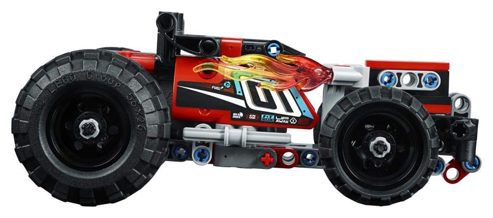 LEGO Technic BASH! 42073 Building Kit (139 Pieces) | Pull-Back Race Car with Engine Pop-Out