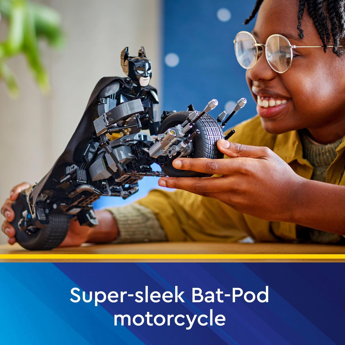 LEGO DC Batman: Batman Construction Figure & Bat-Pod Bike (76273)