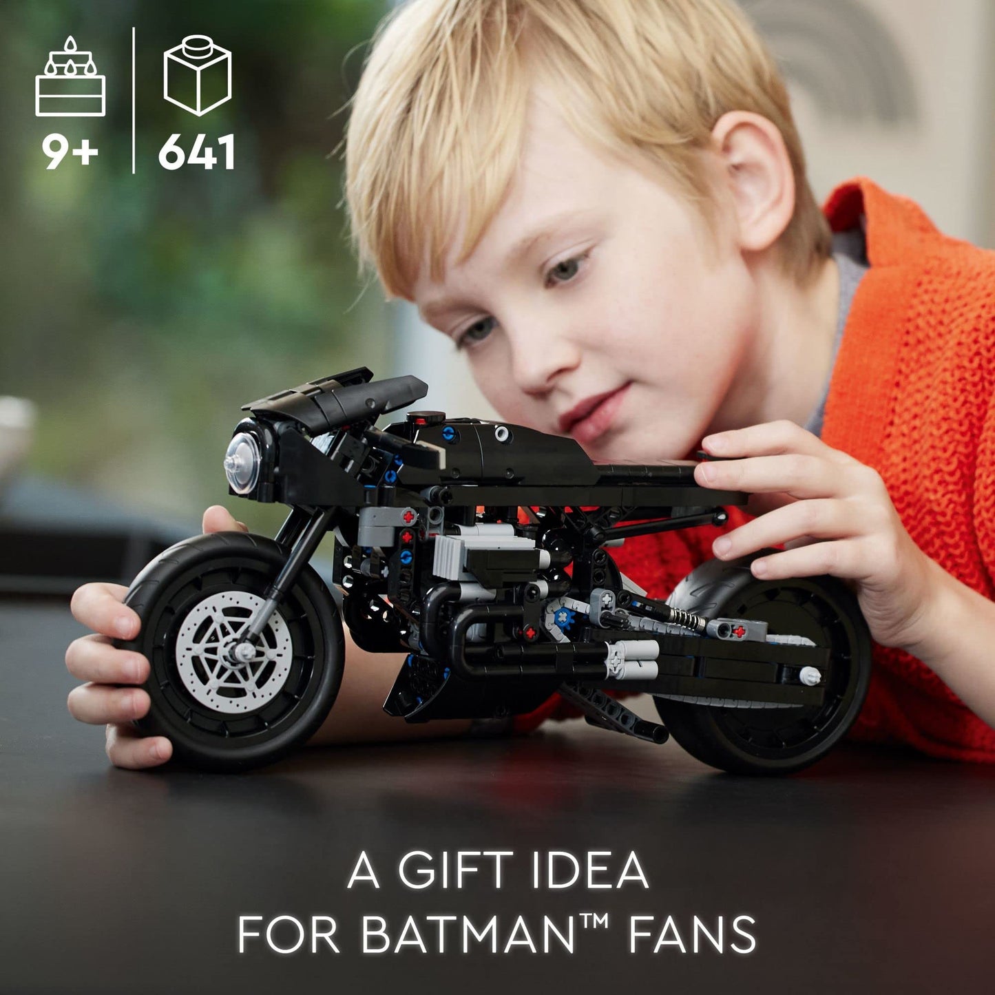 LEGO Technic The Batman BATCYCLE 42155 – Collectible Bike Building Kit